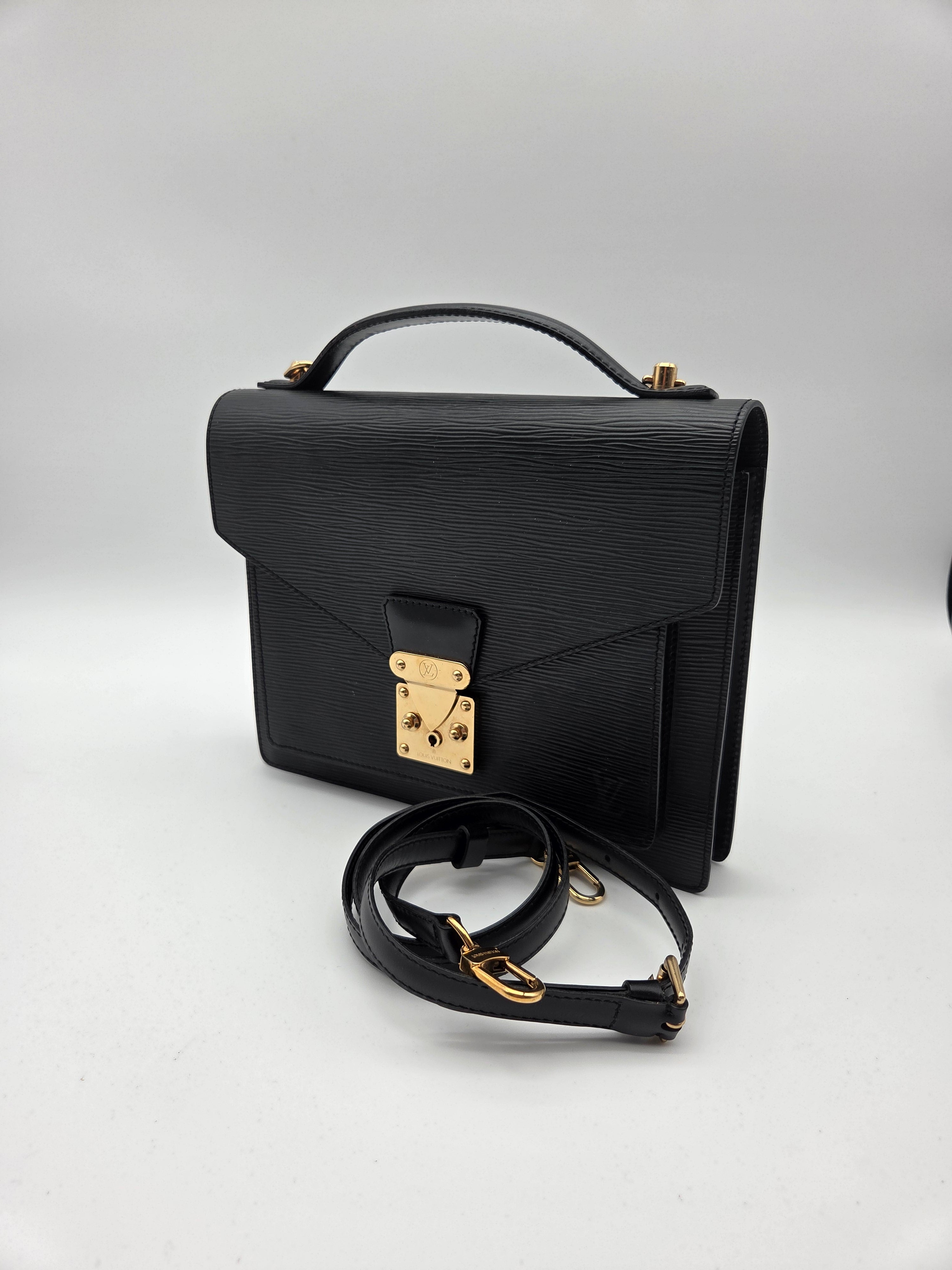 Louis Vuitton Monceau Epi Leather