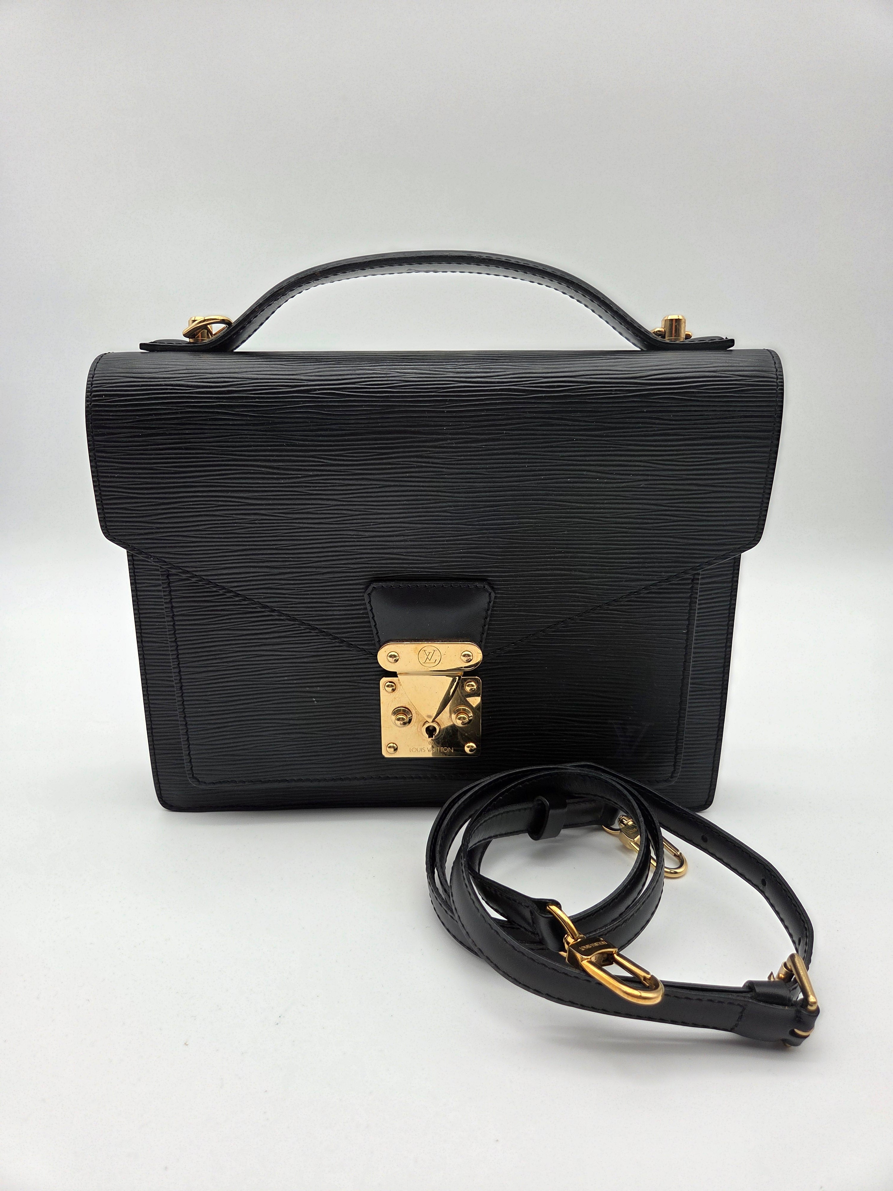 Louis Vuitton Monceau Epi Leather