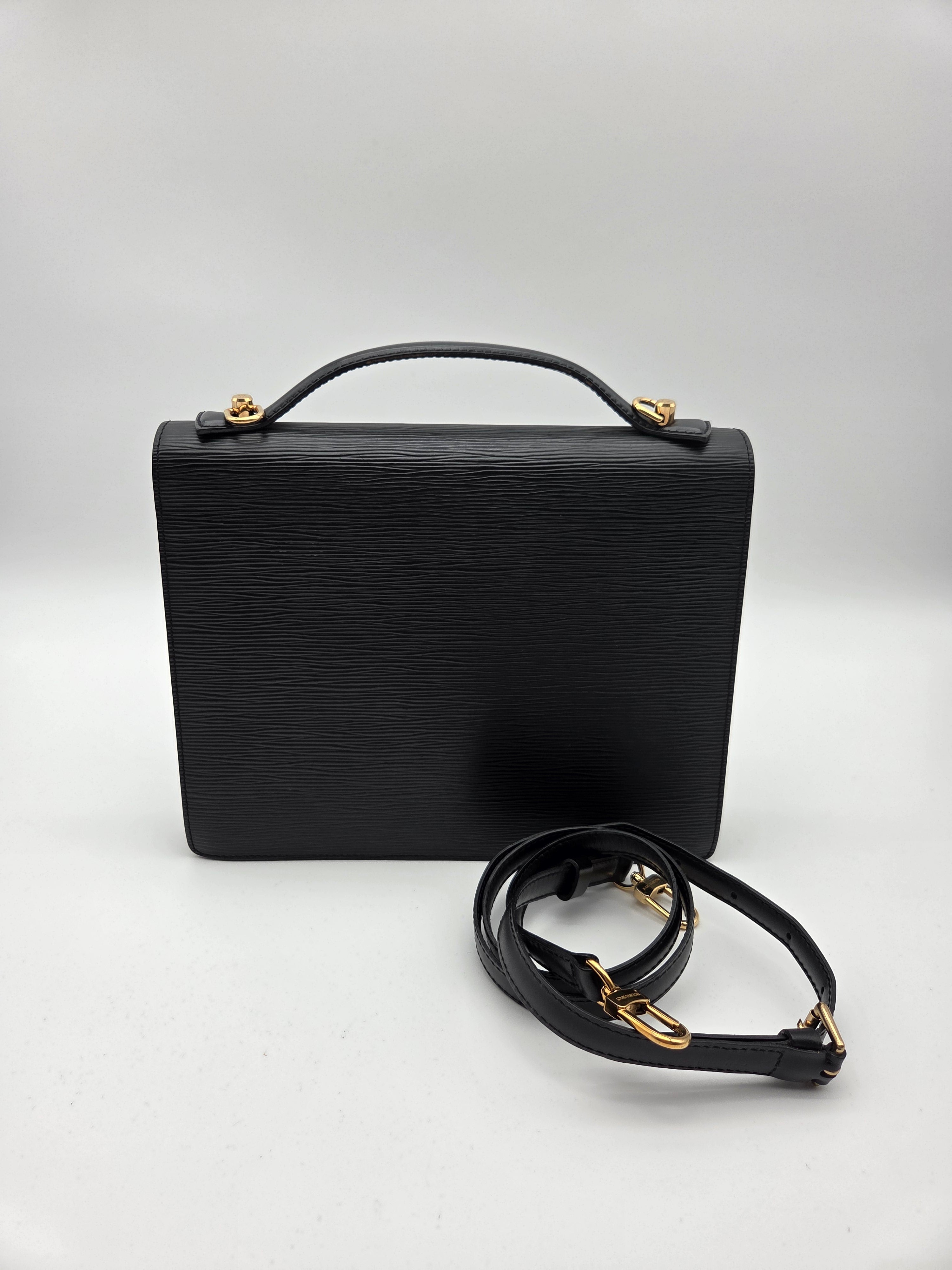 Louis Vuitton Monceau Epi Leather