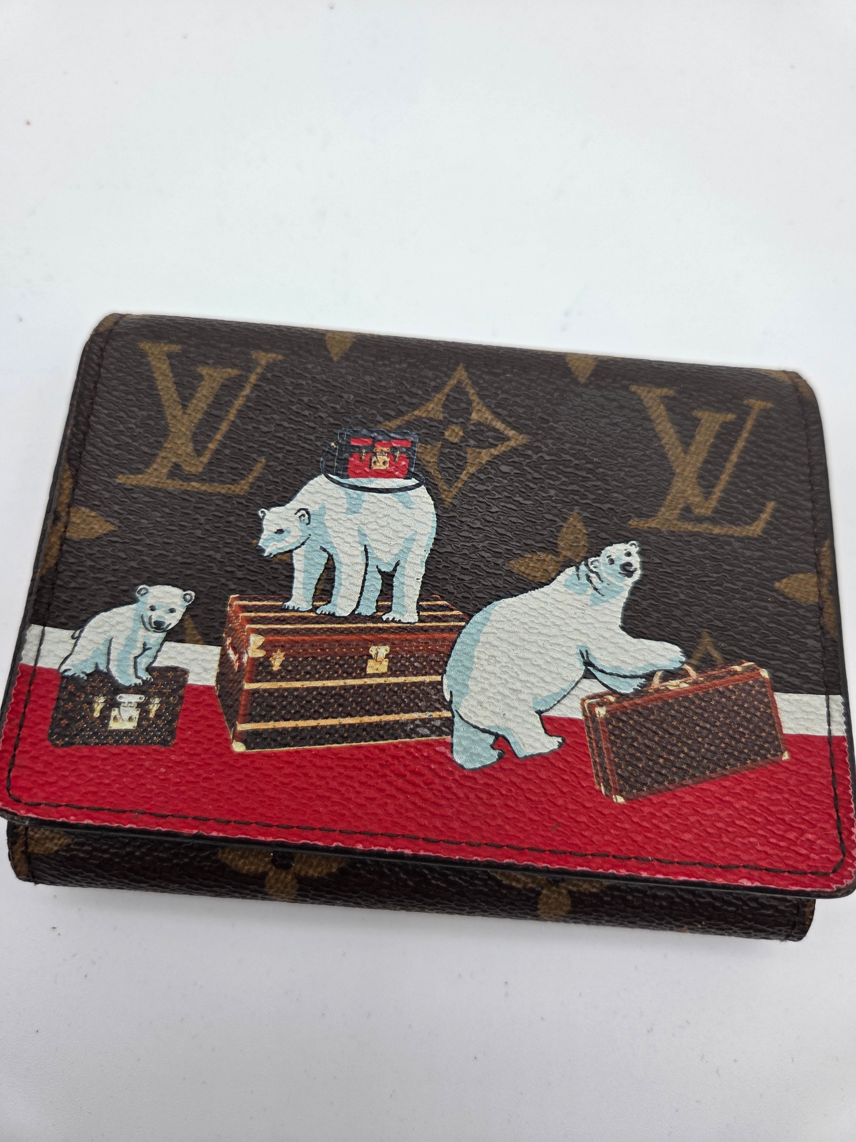 Louis Vuitton Victorine Wallet Limited Edition Polar Bears