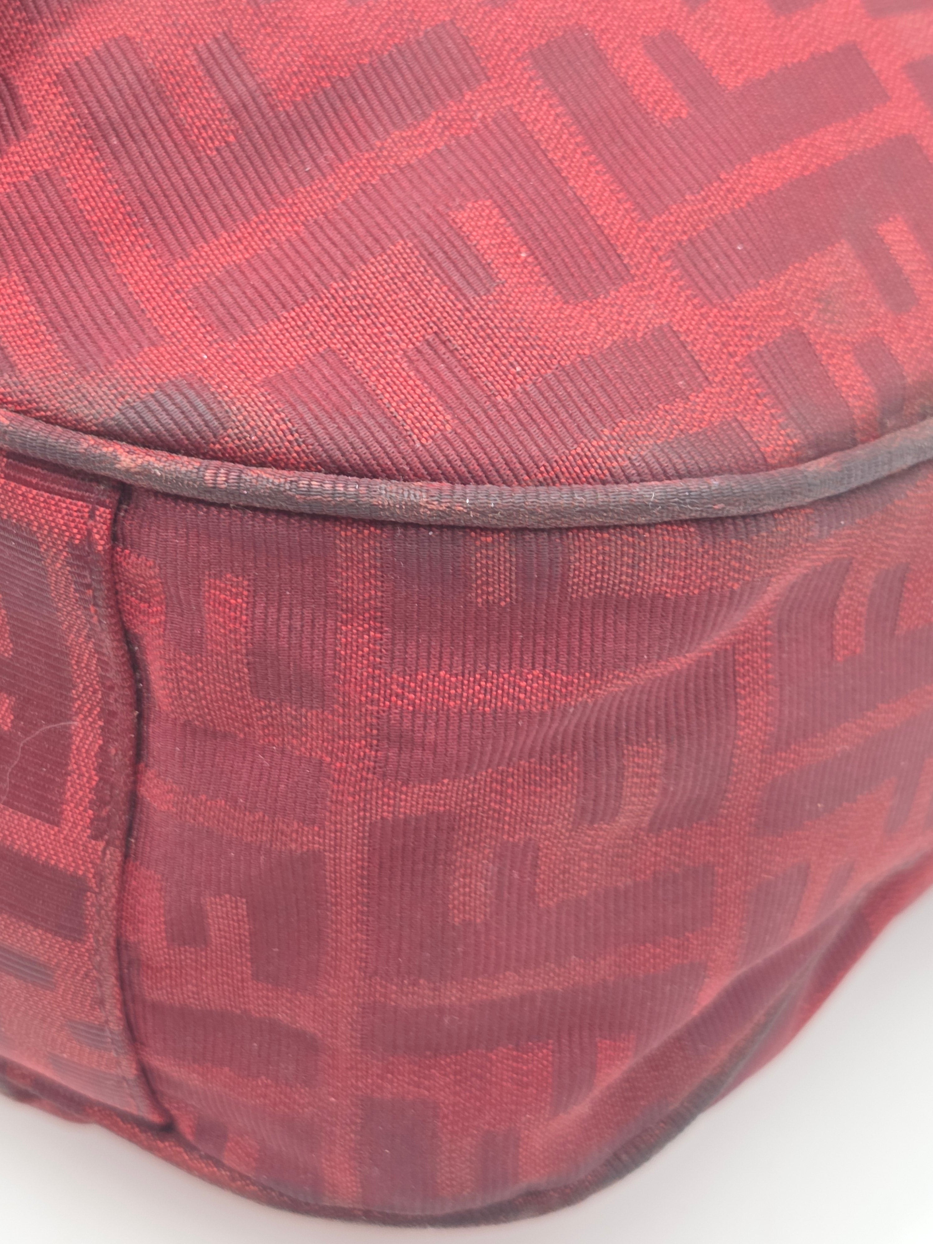 Chef Hobo Bag Burgundy Zucca