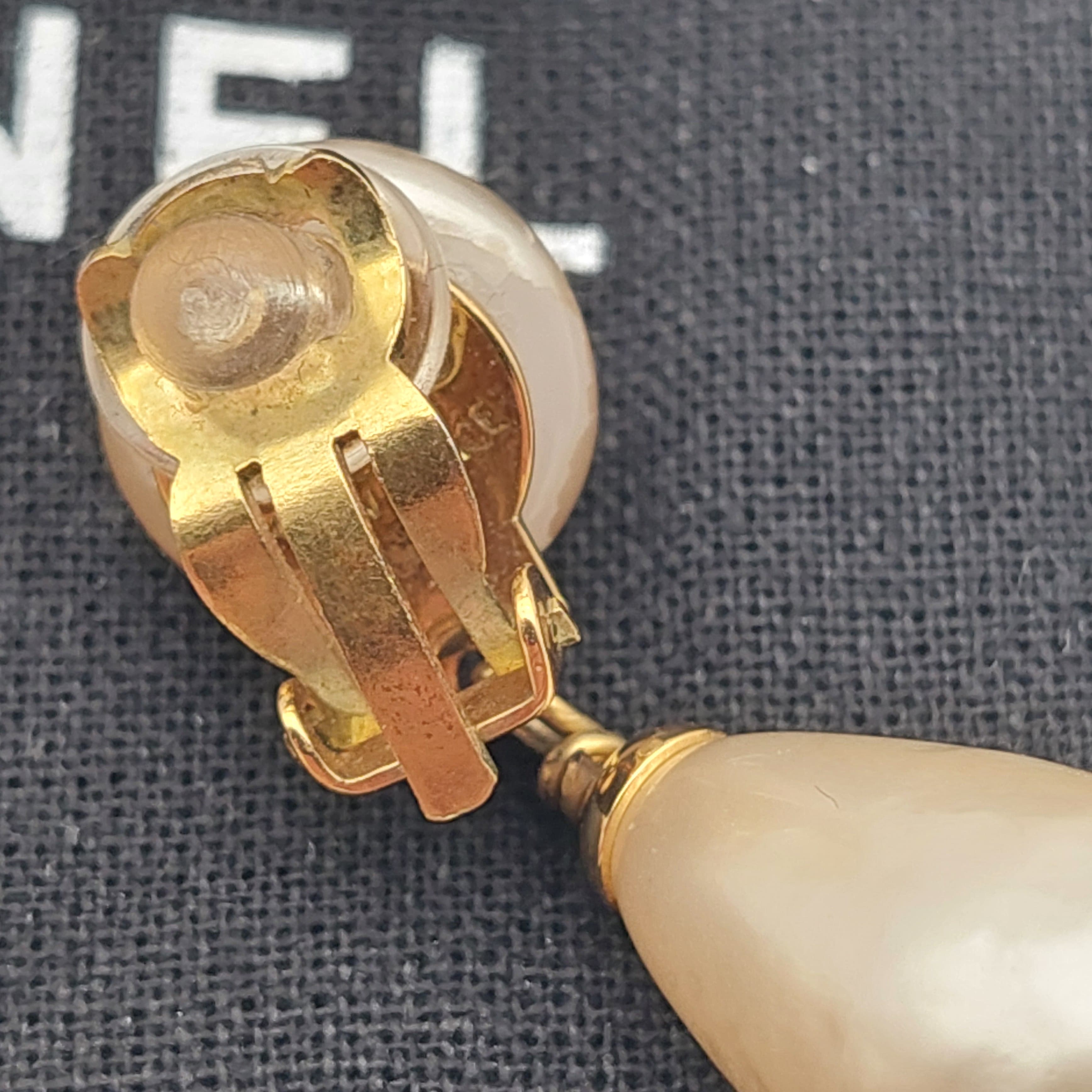 Chanel Pearl earrings