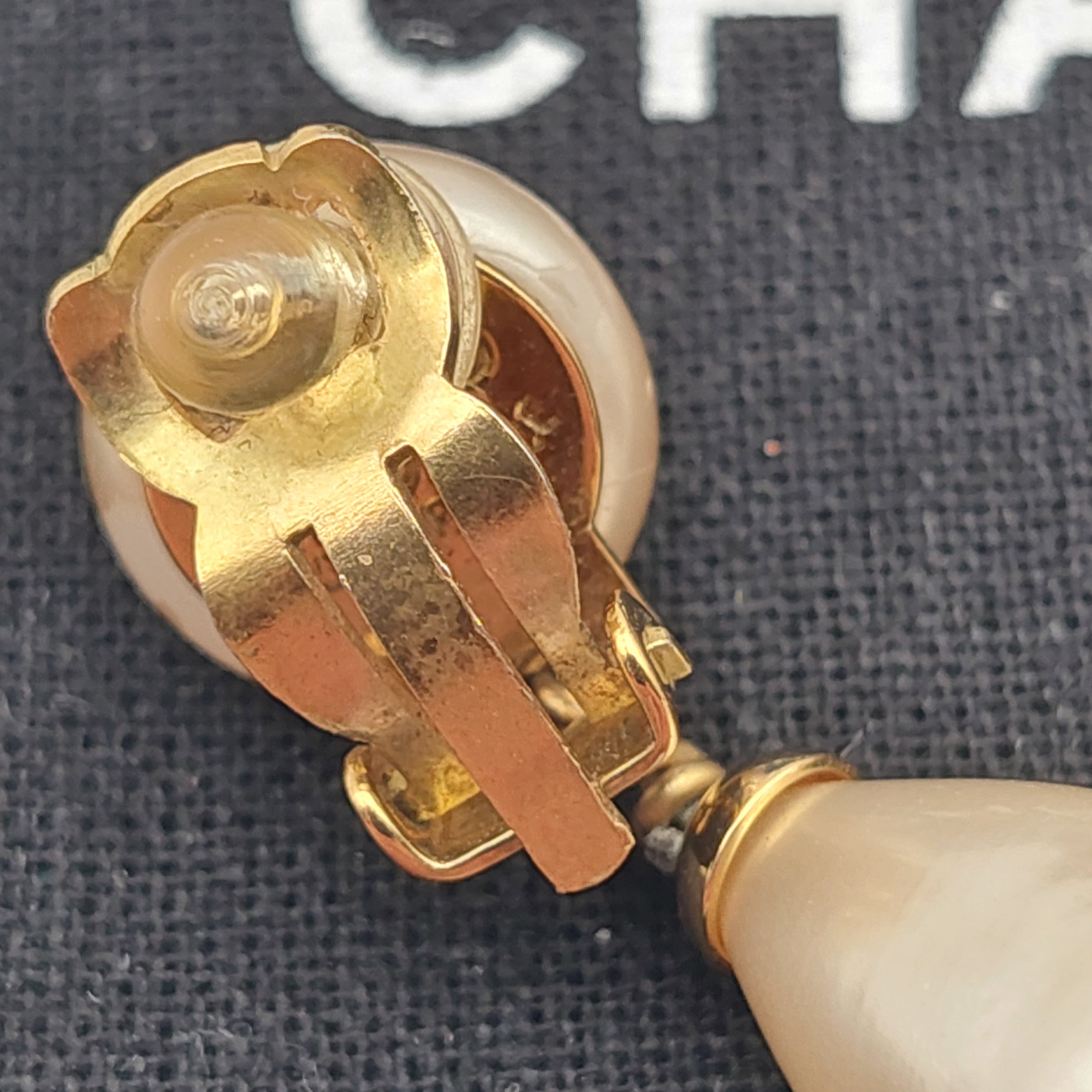 Chanel Pearl earrings