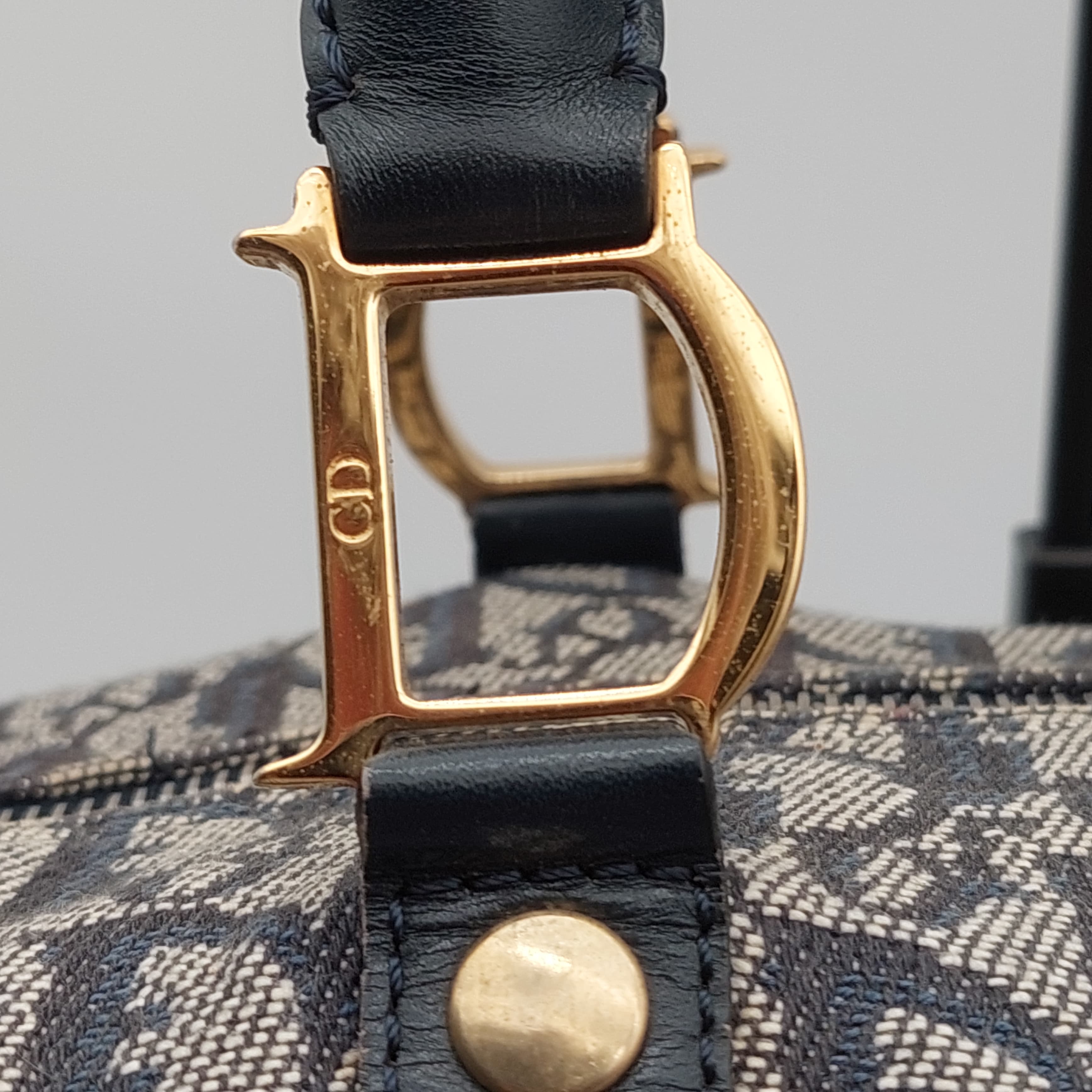 Christian Dior Boston Bag navy