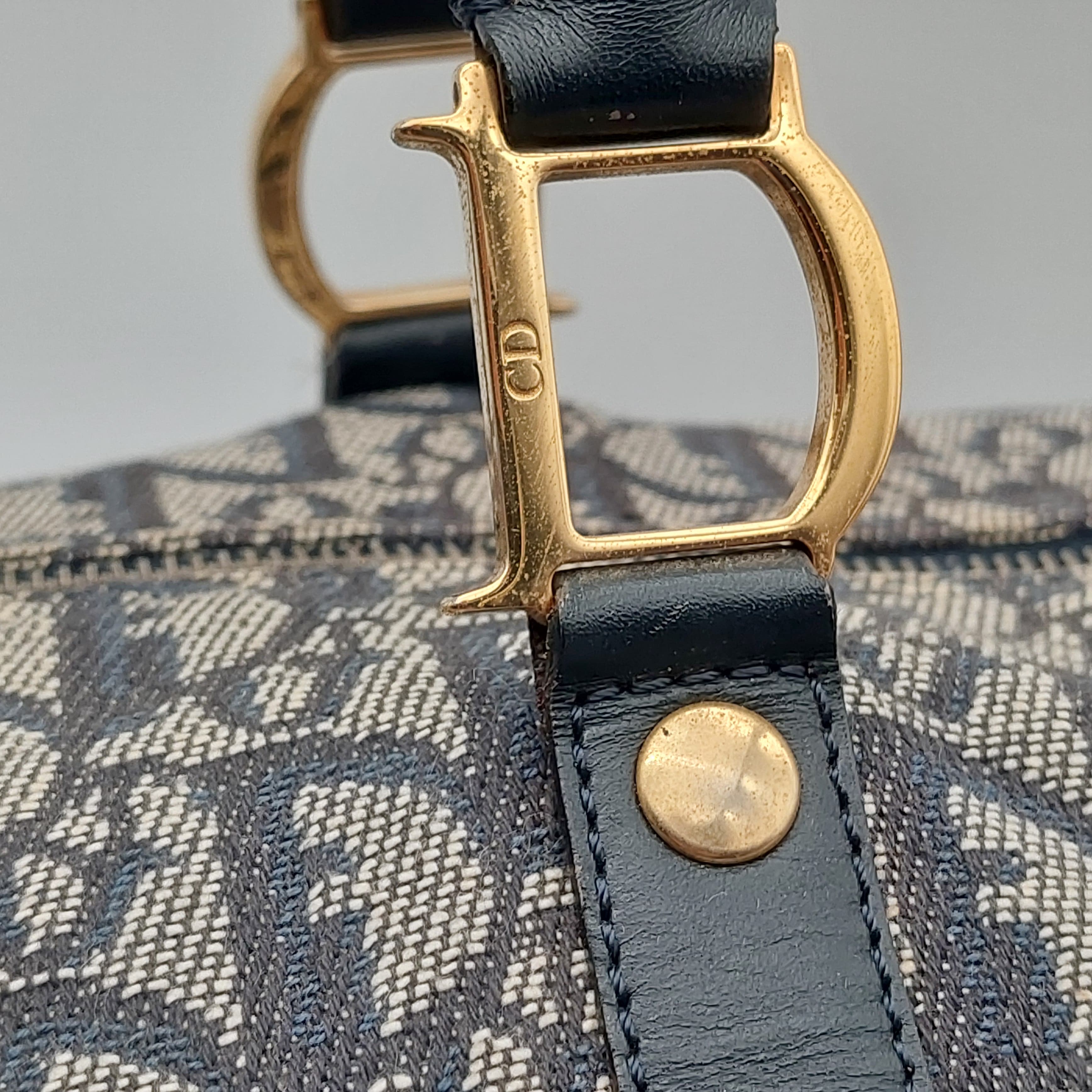 Christian Dior Boston Bag navy