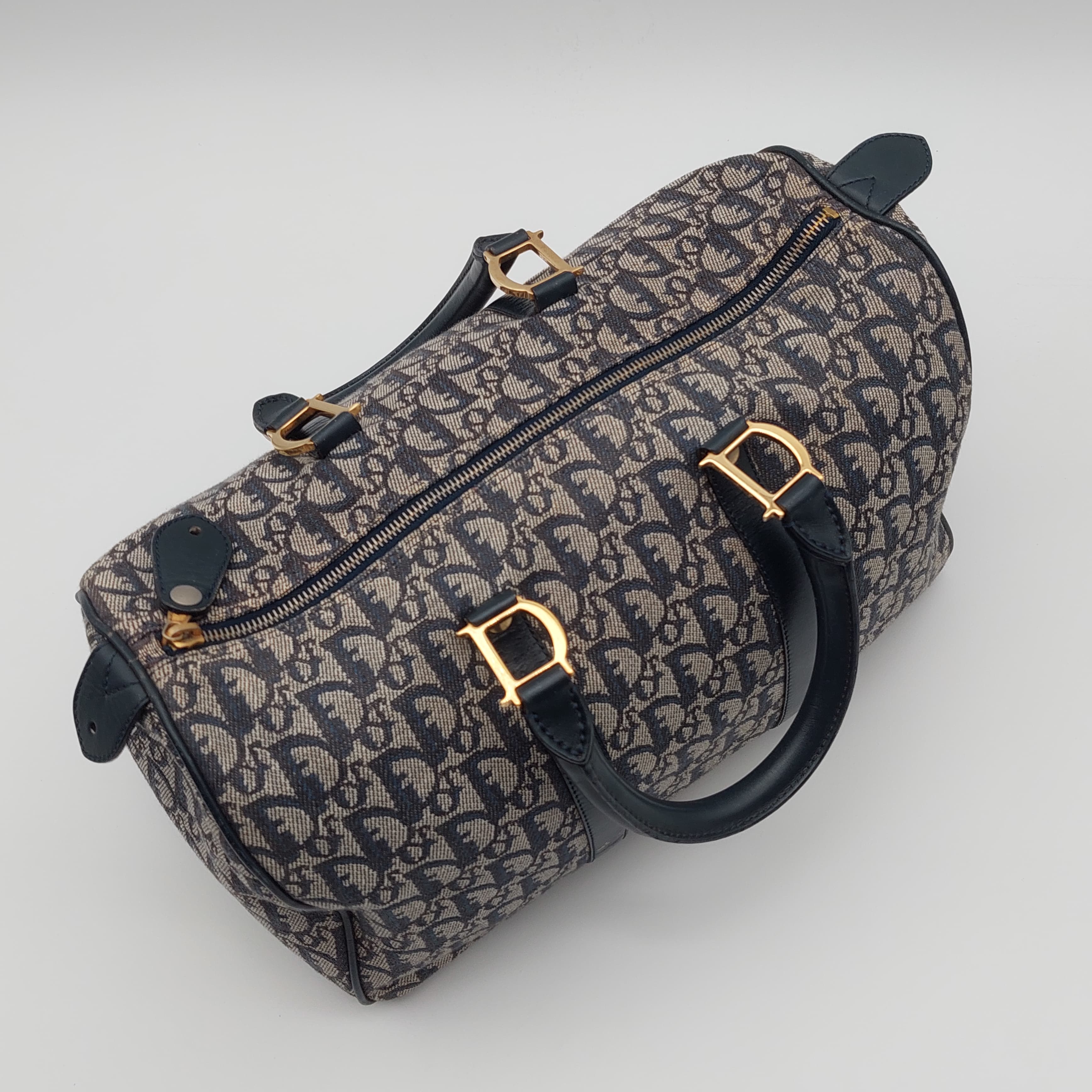 Christian Dior Boston Bag navy