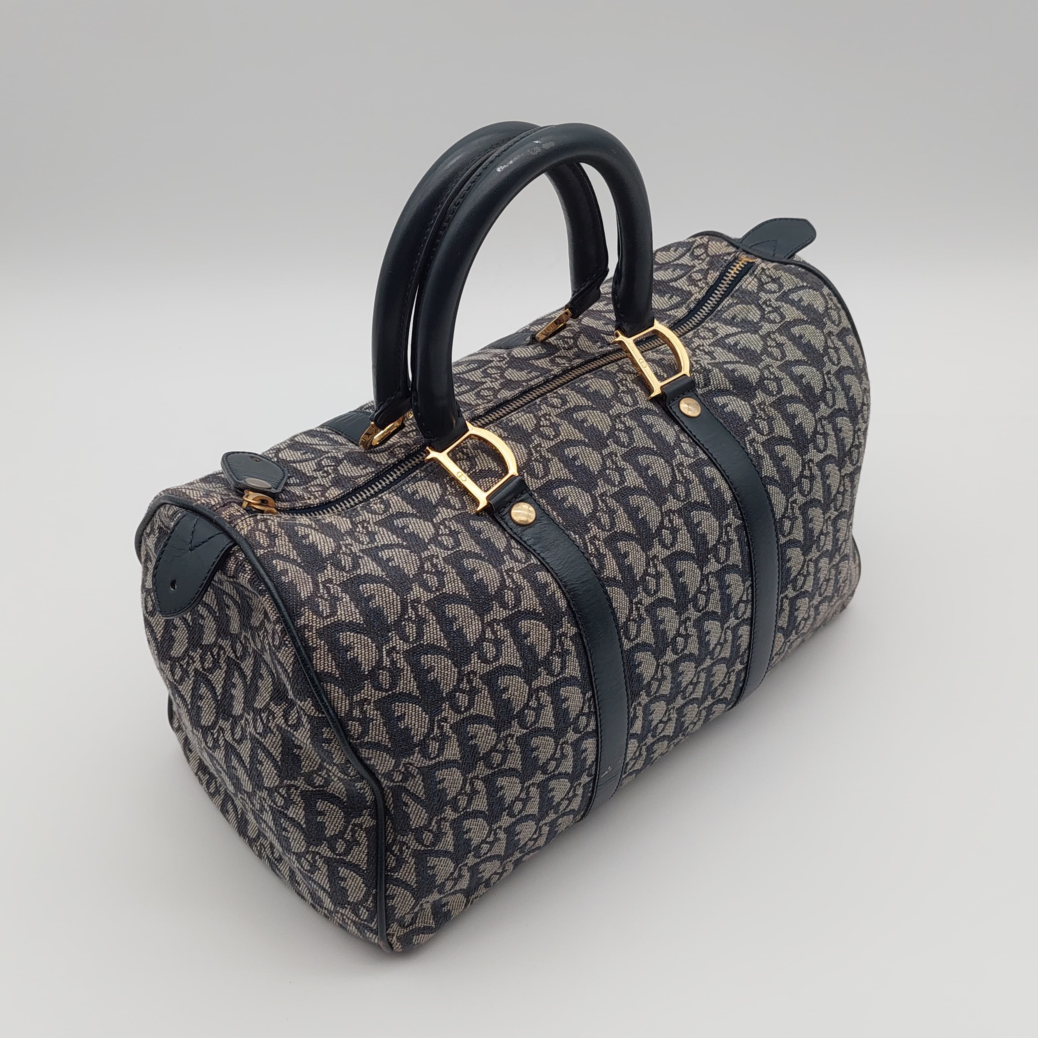 Christian Dior Boston Bag navy