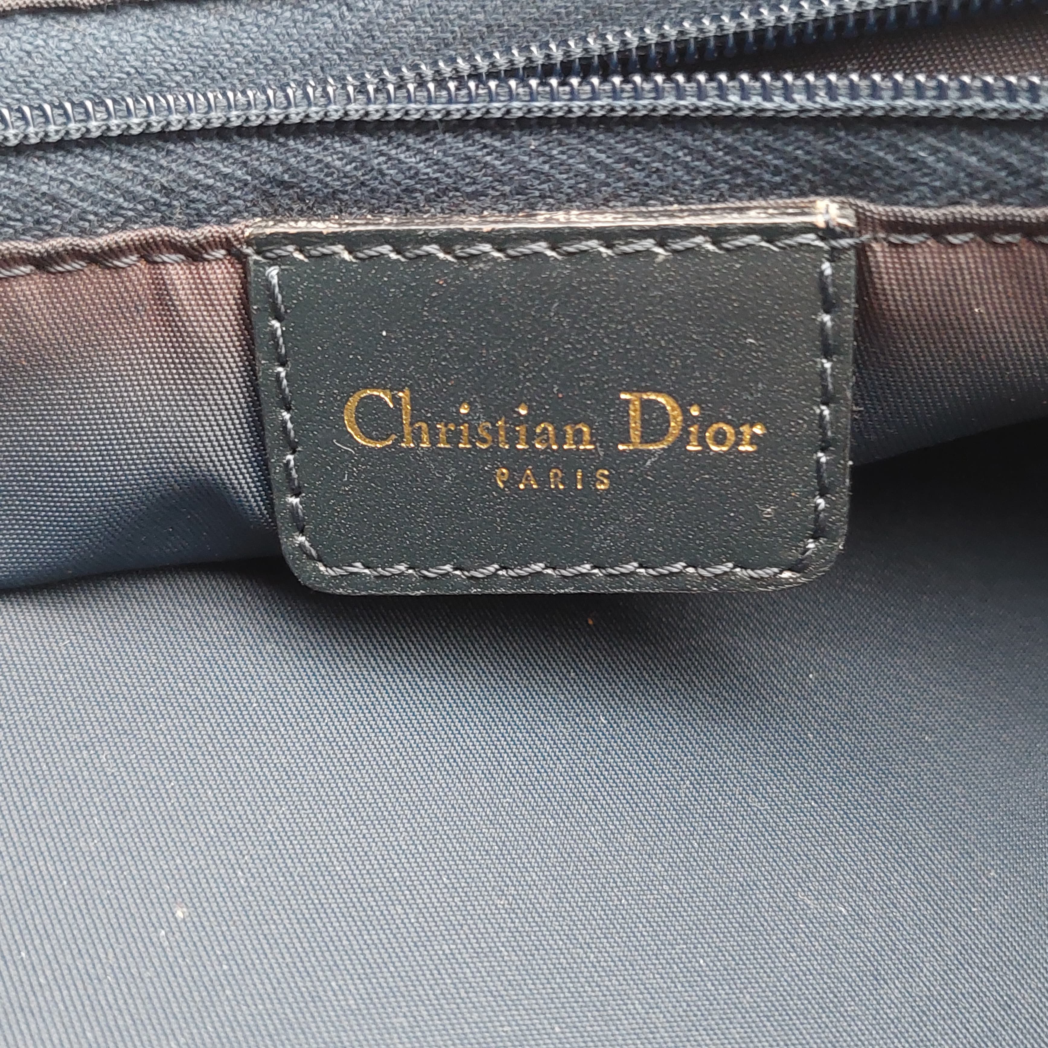 Christian Dior Boston Bag navy