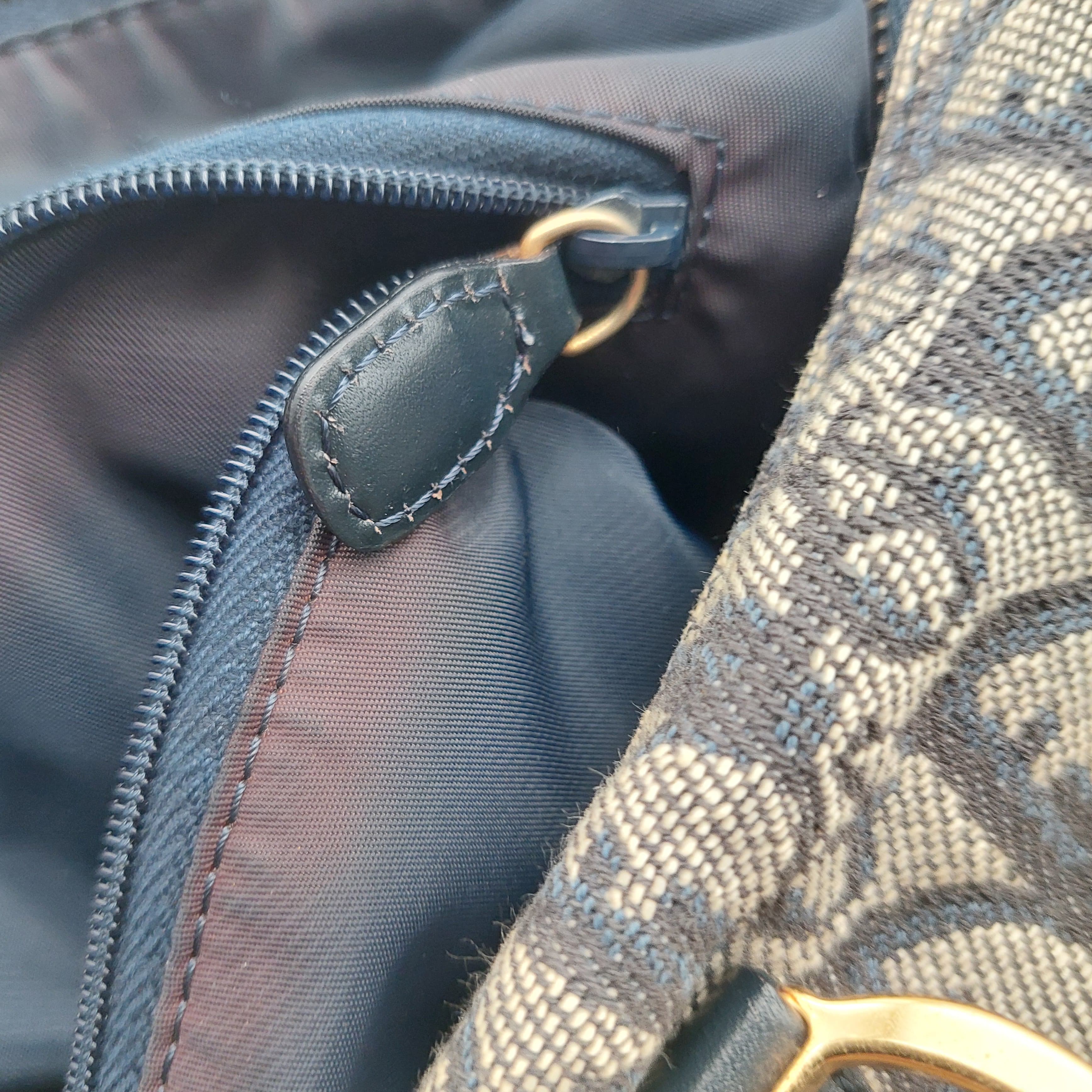 Christian Dior Boston Bag navy