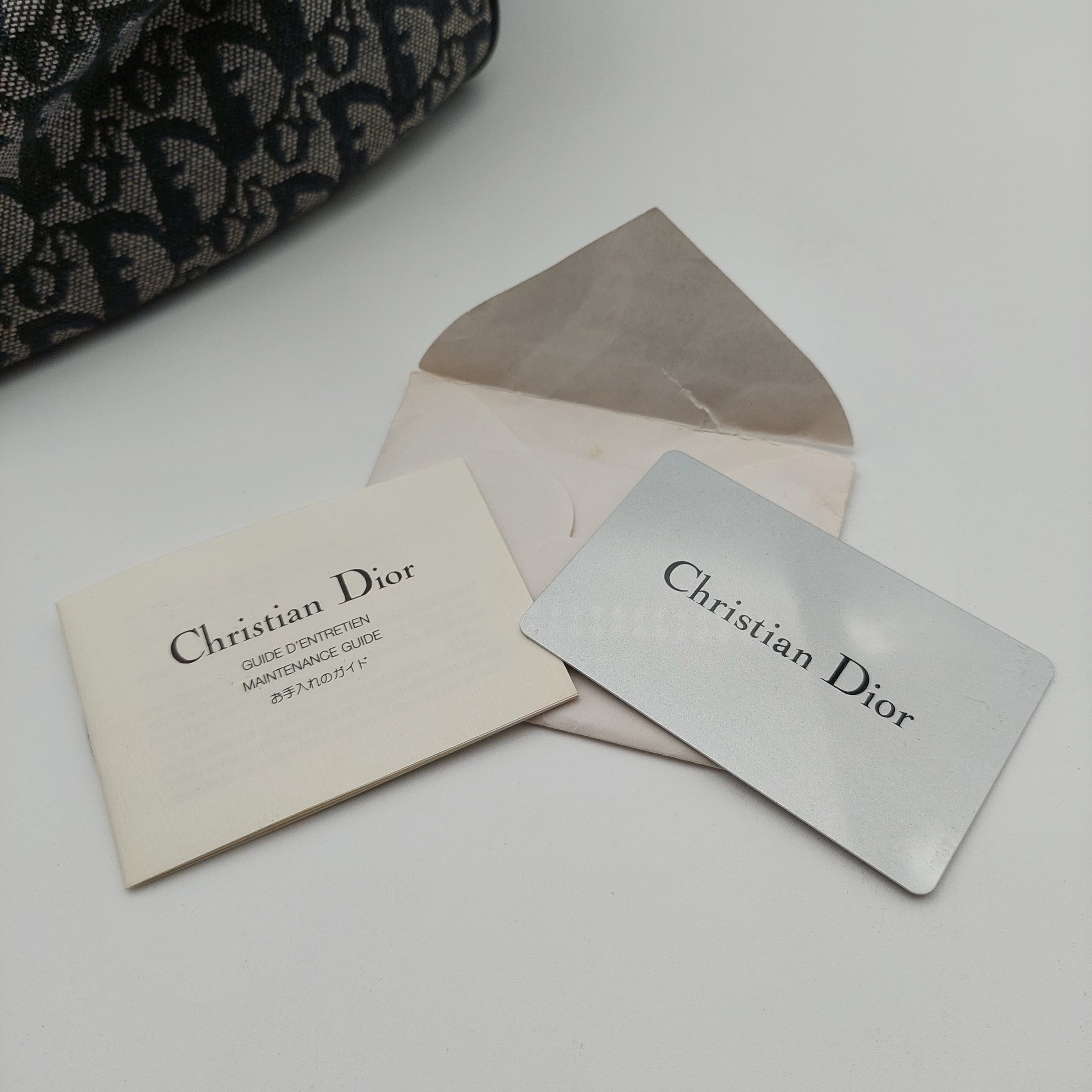 Christian Dior Boston Bag navy