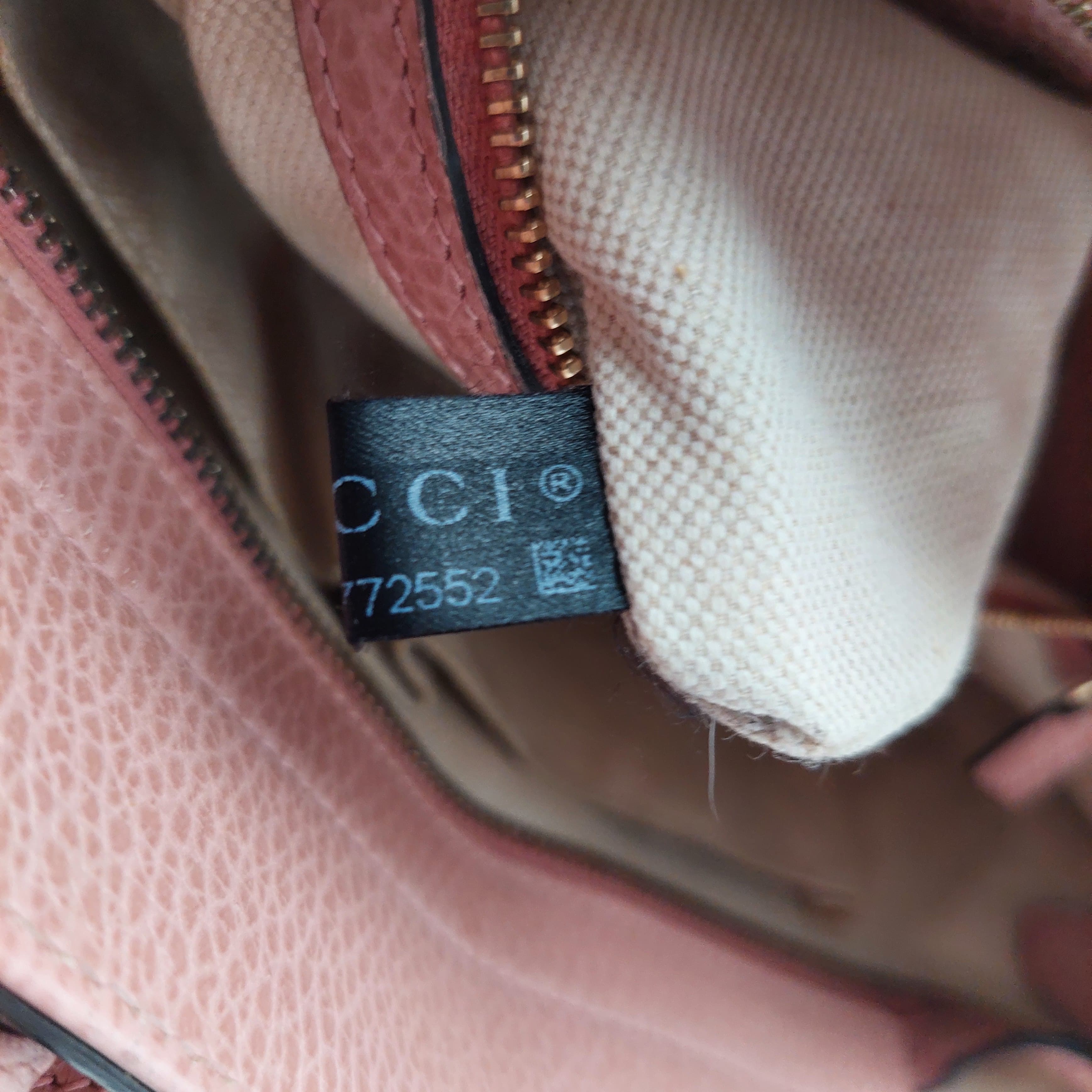 Gucci Mini Swing soft pink
