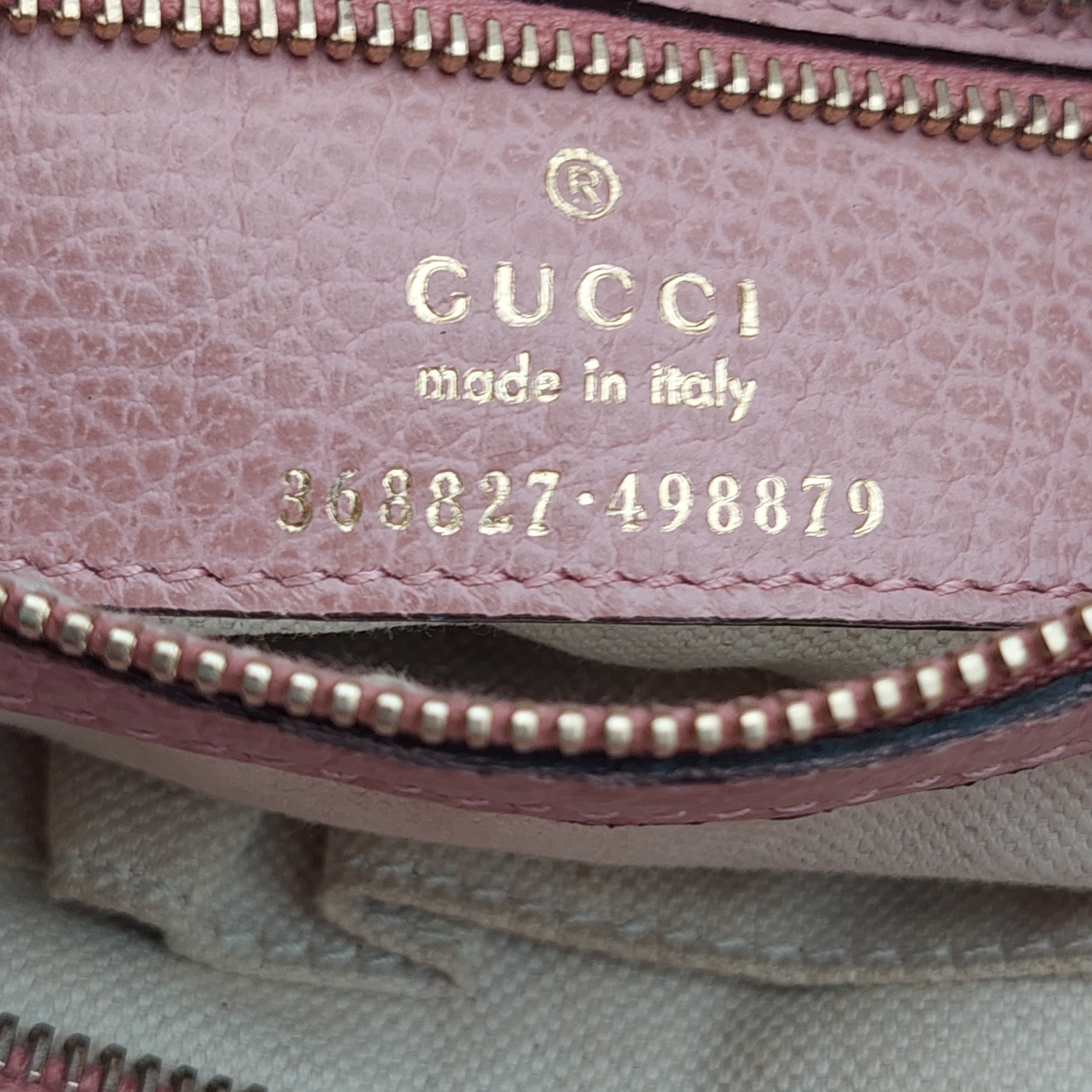 Gucci Mini Swing soft pink