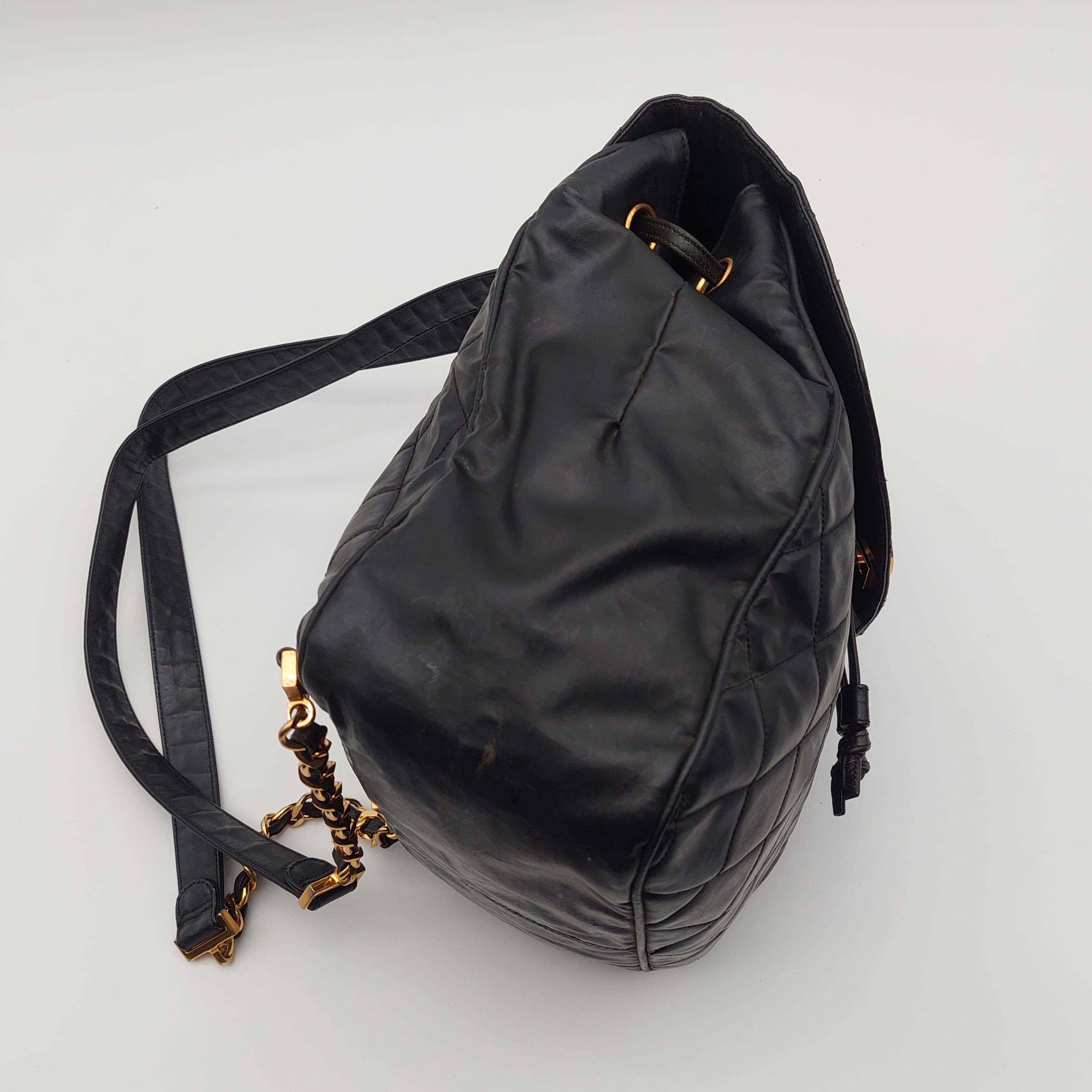Chanel Quilted Lambskin Backpack