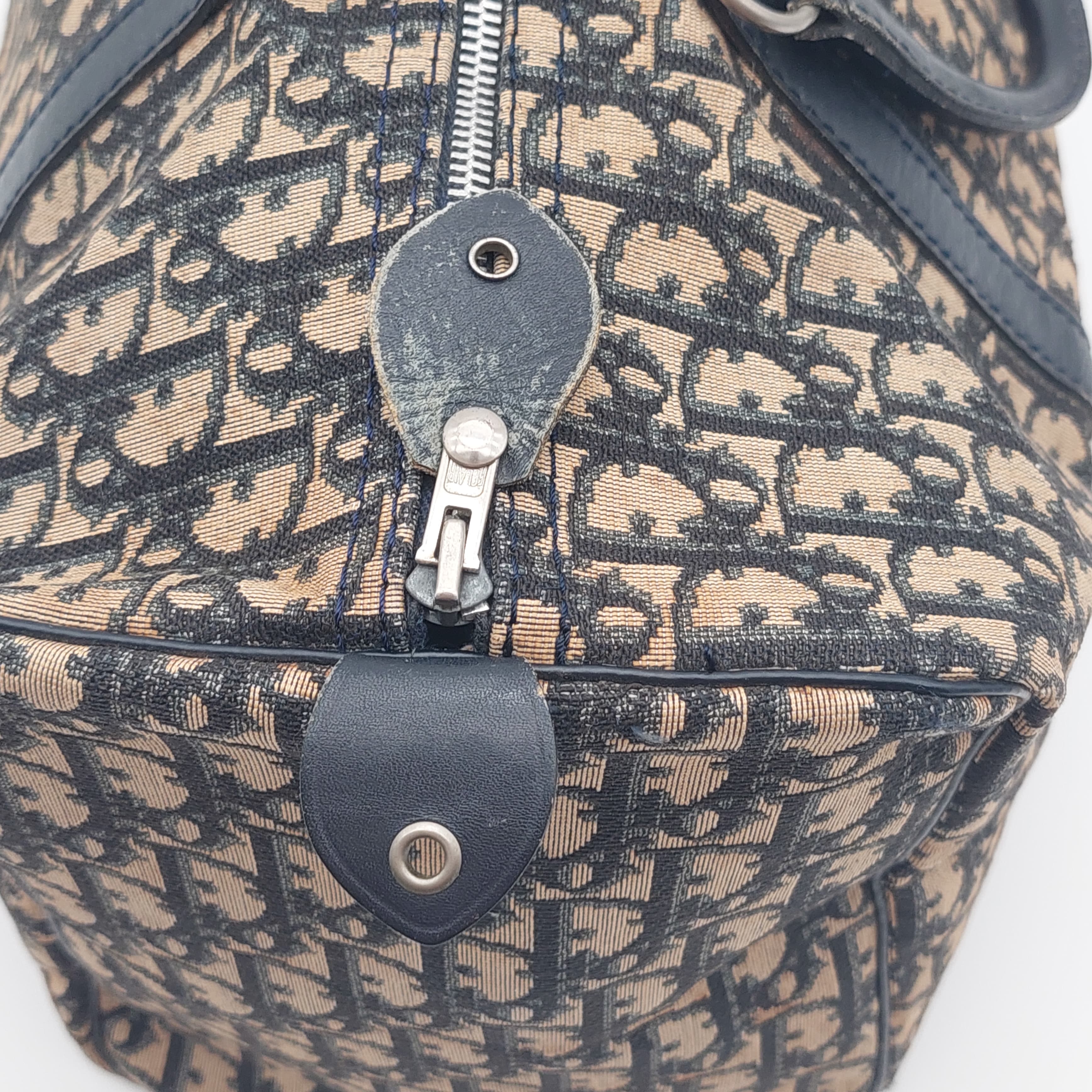 Christian Dior Boston Travelbag Navy