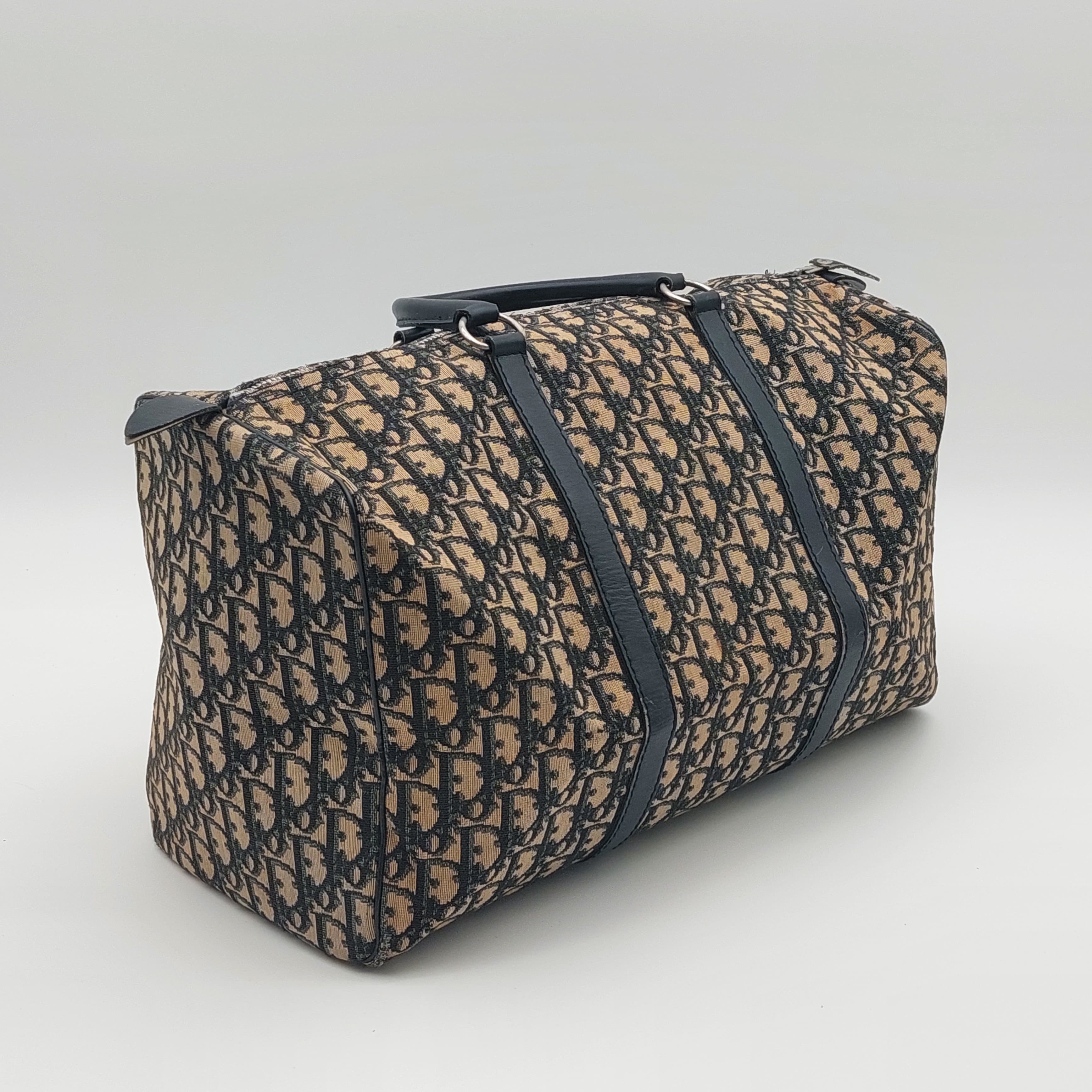 Christian Dior Boston Travelbag Navy