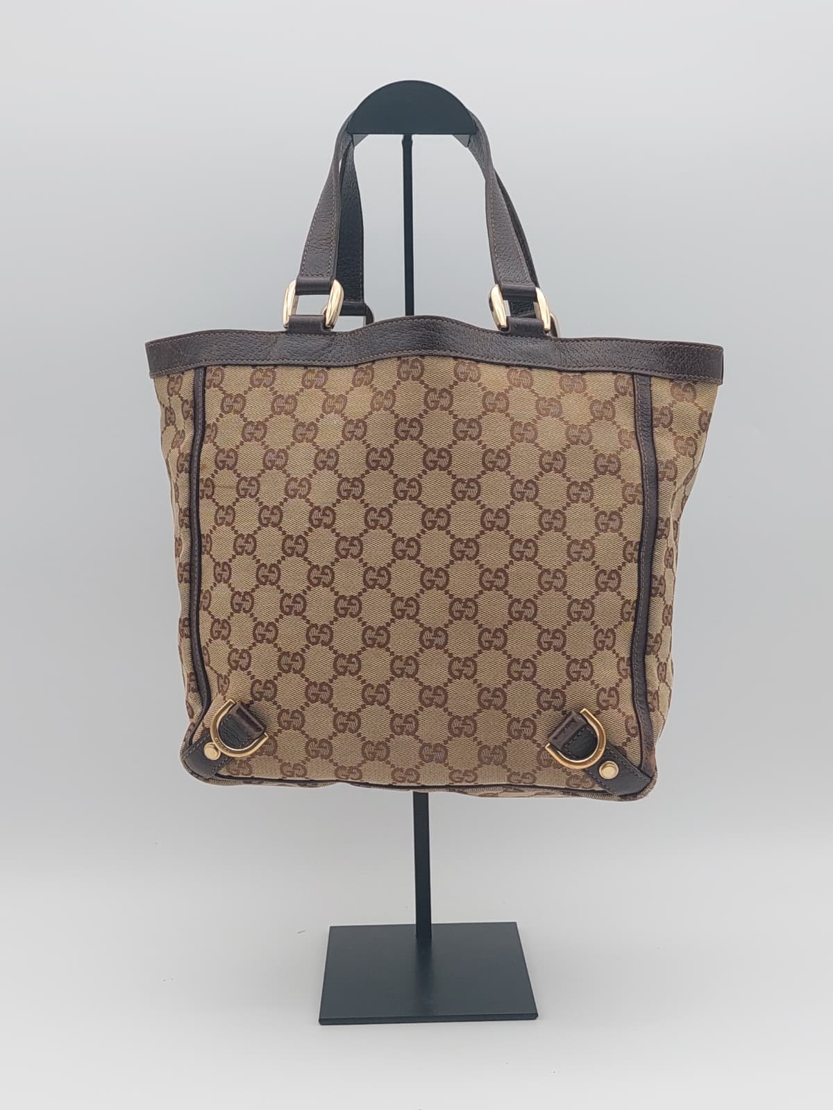 Gucci Abbey D ring beige brown