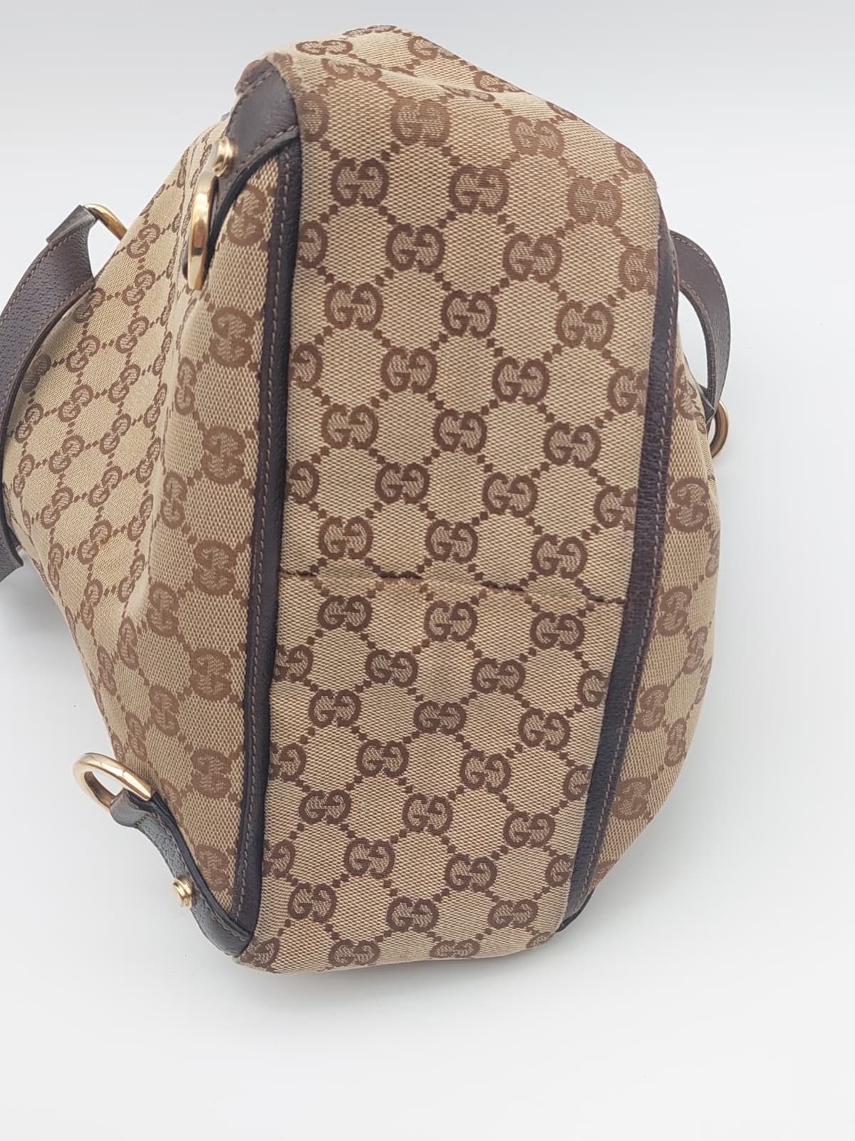 Gucci Abbey D ring beige brown