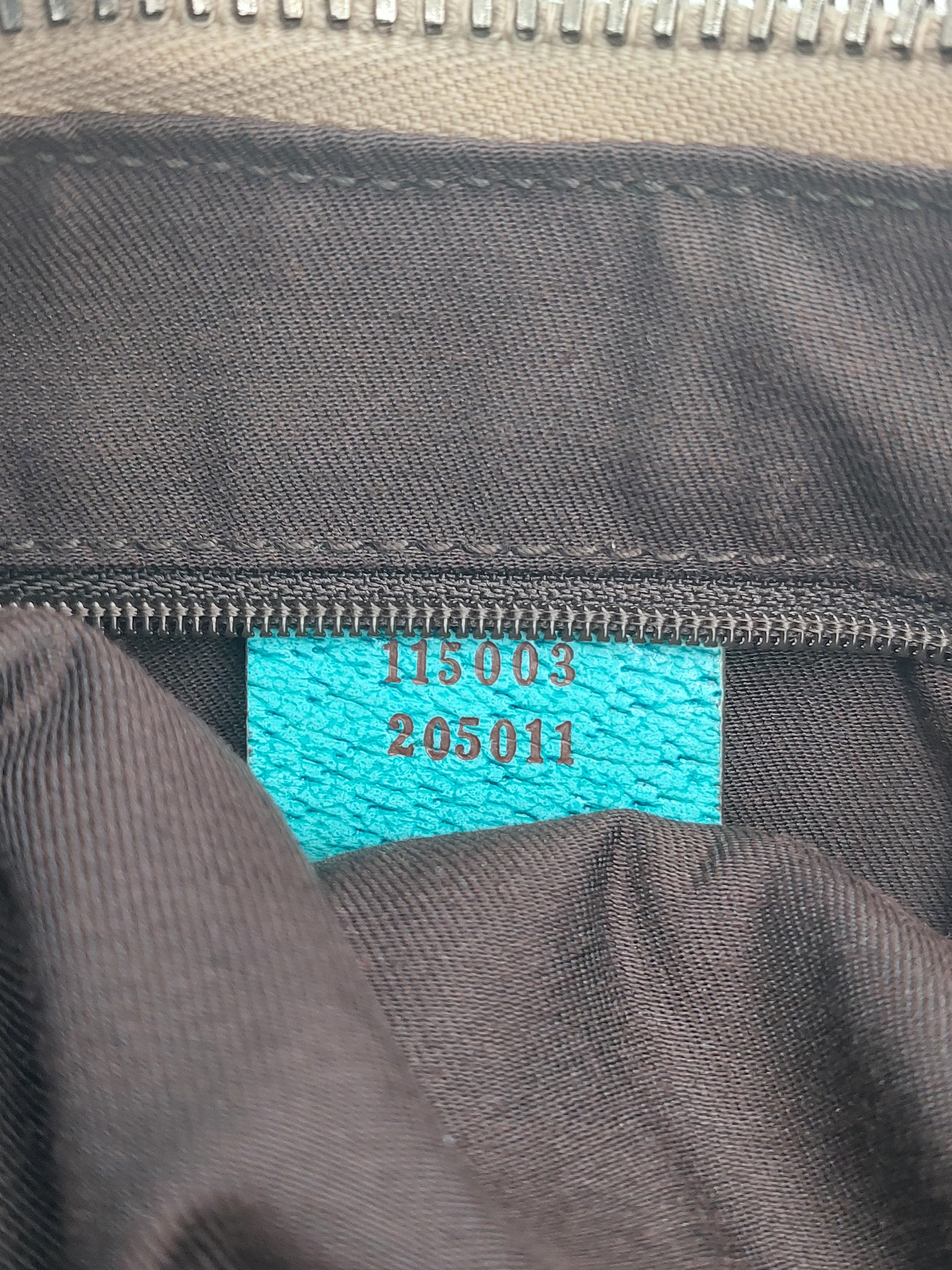 Gucci GG canvas beige/Turquoise