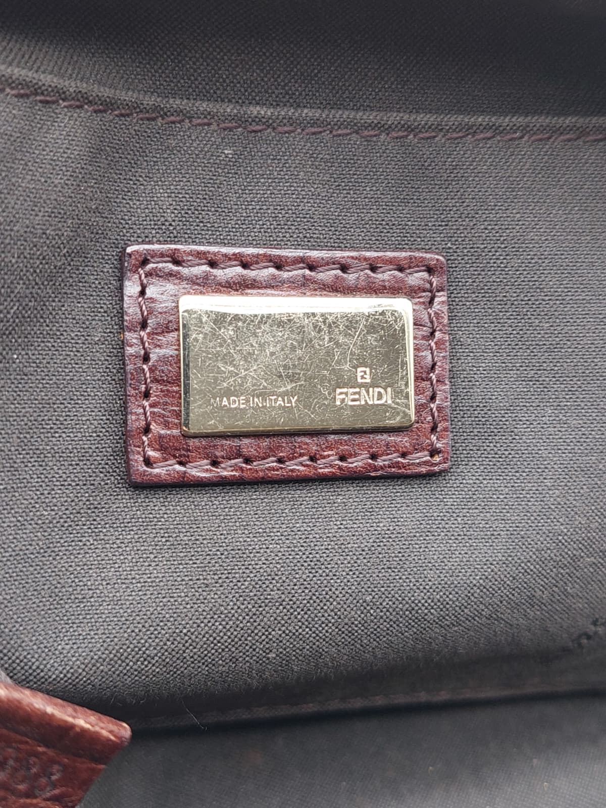 Fendi Zucca Shoulderbag