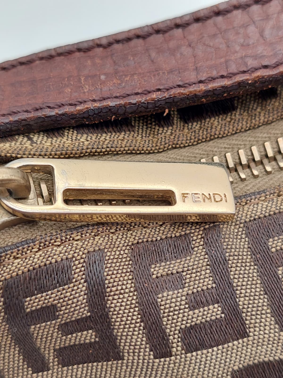 Fendi Zucca Shoulderbag