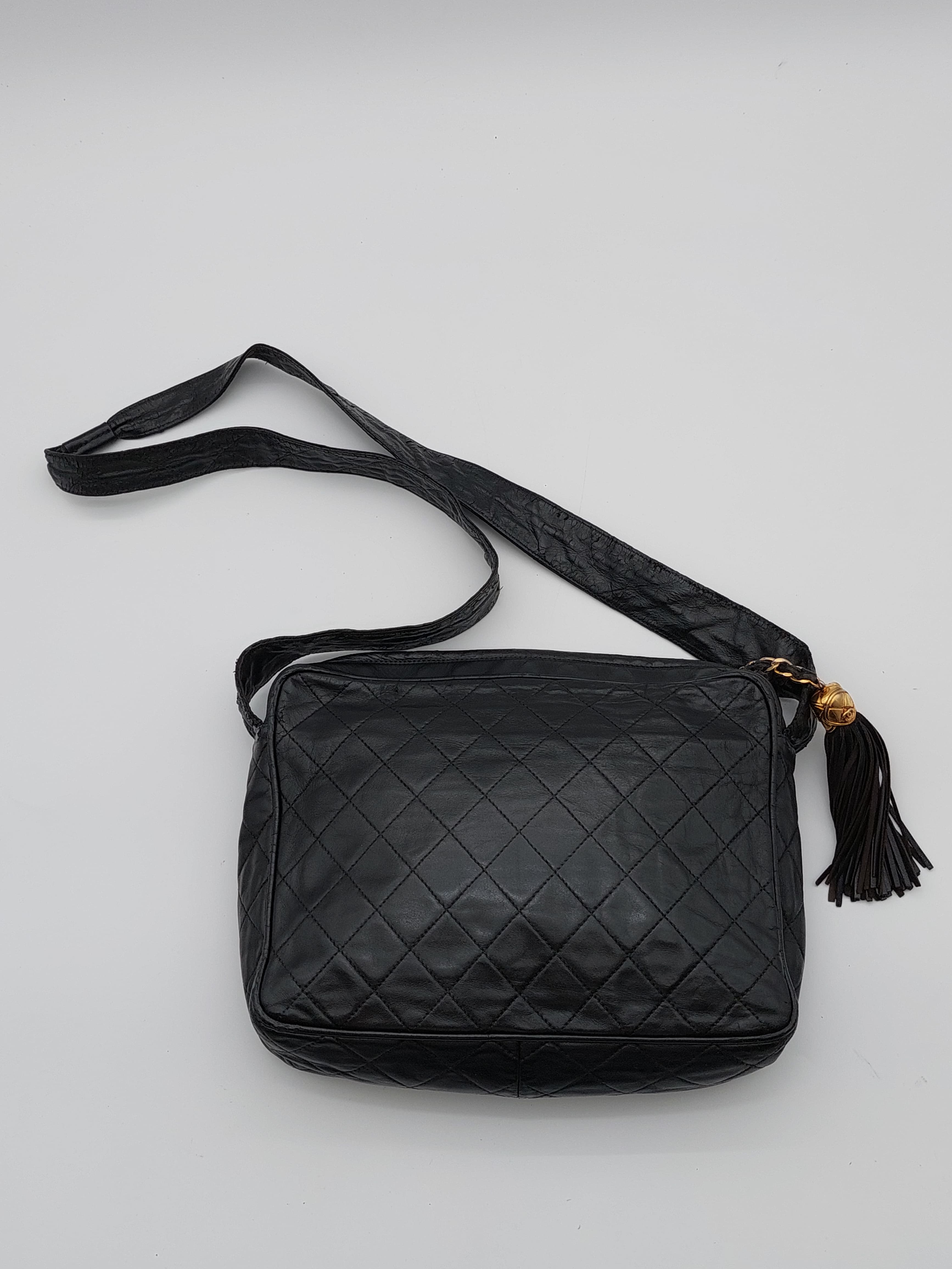 Chanel CC Logo Quilted Camera Shoulderbag