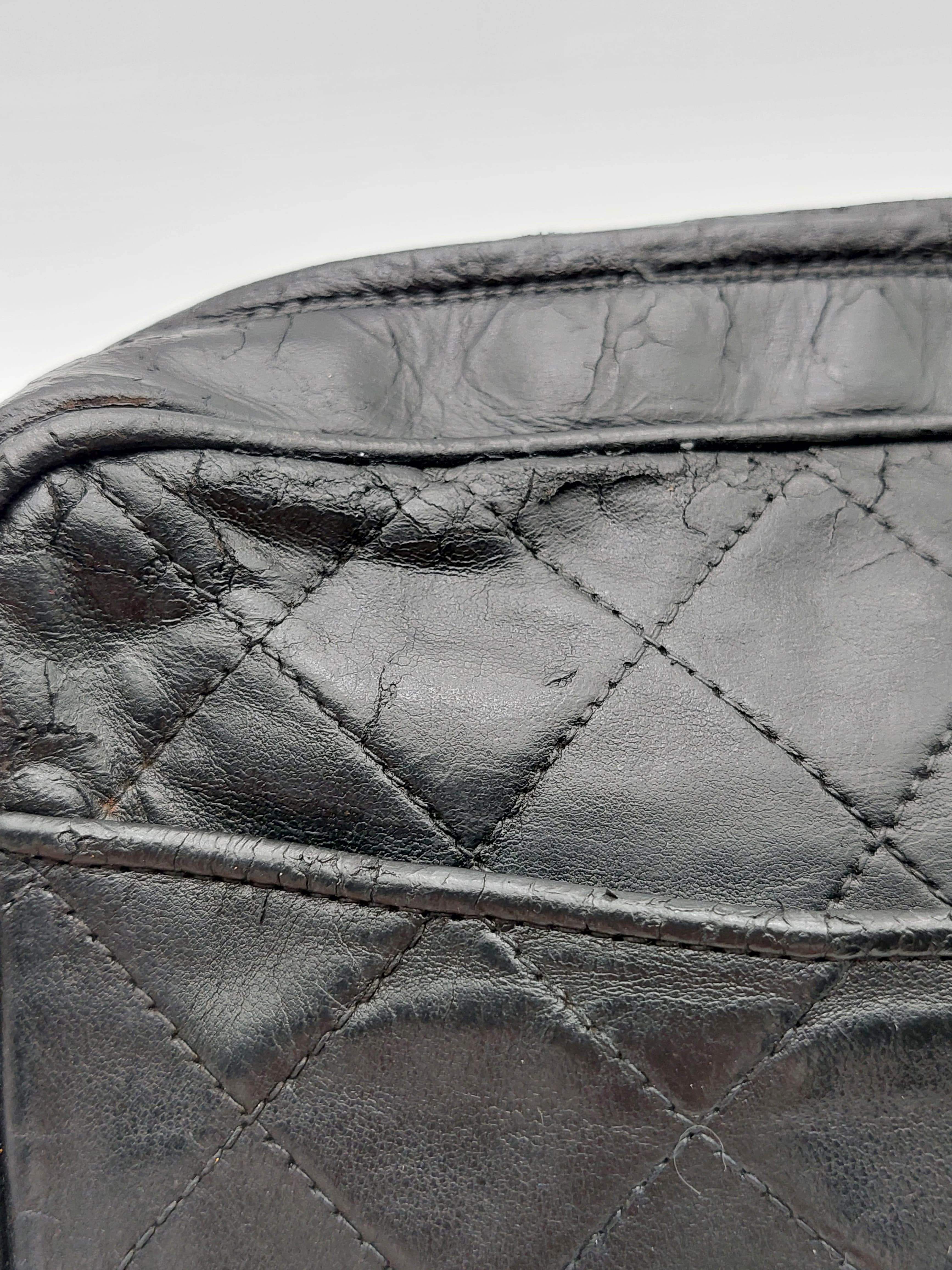Chanel CC Logo Quilted Camera Shoulderbag