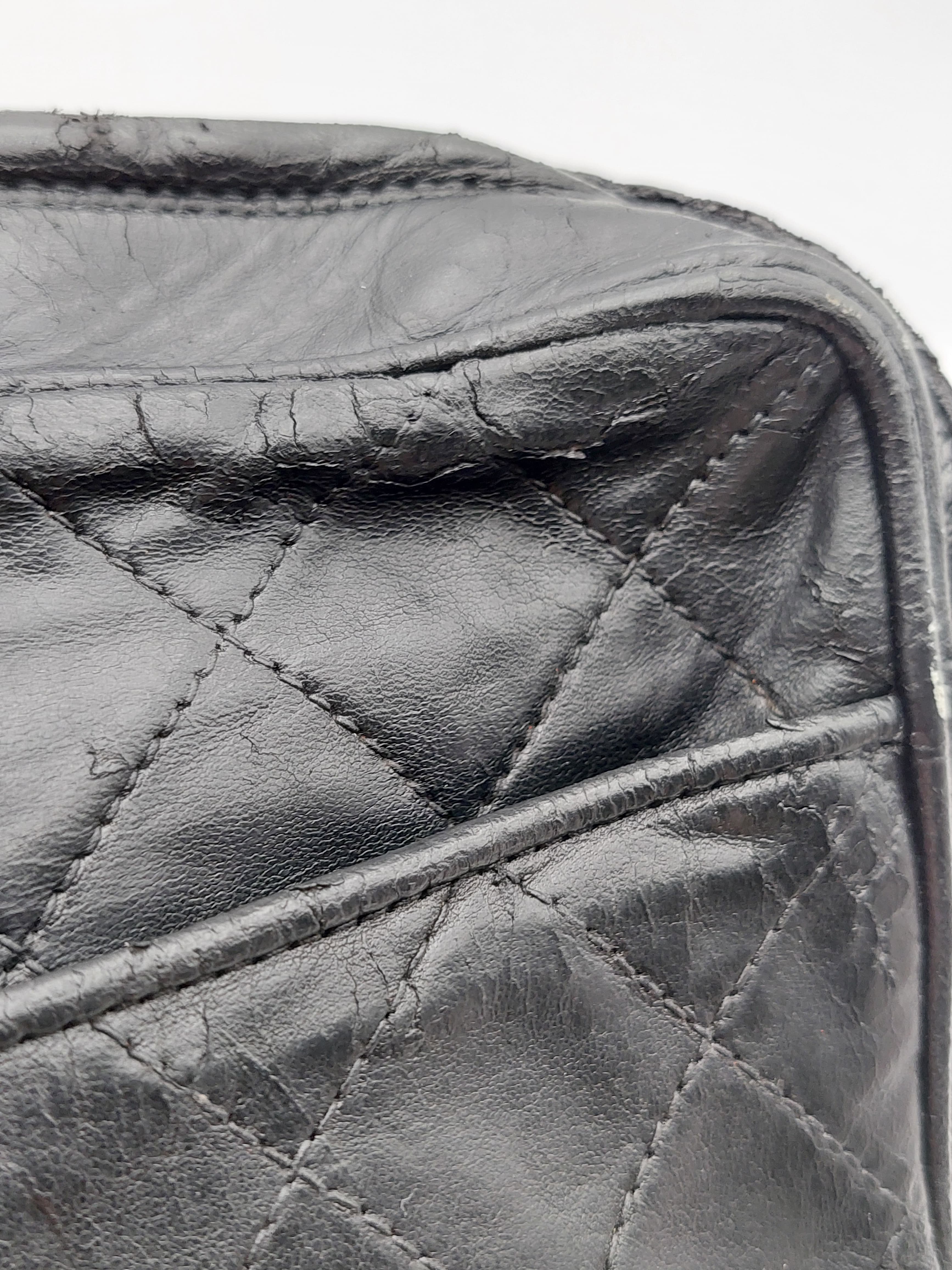 Chanel CC Logo Quilted Camera Shoulderbag