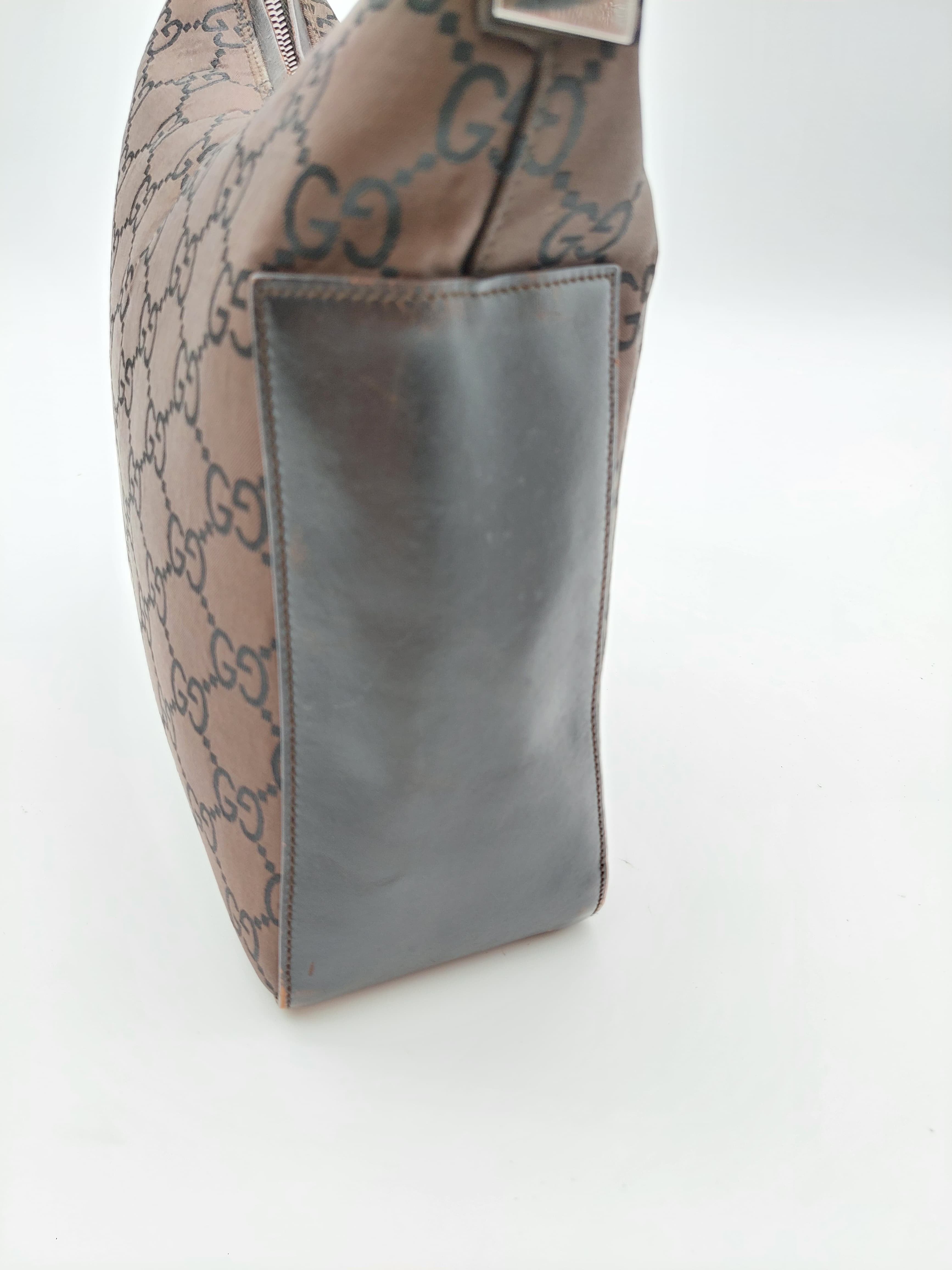 Gucci Clasp Hobo brown