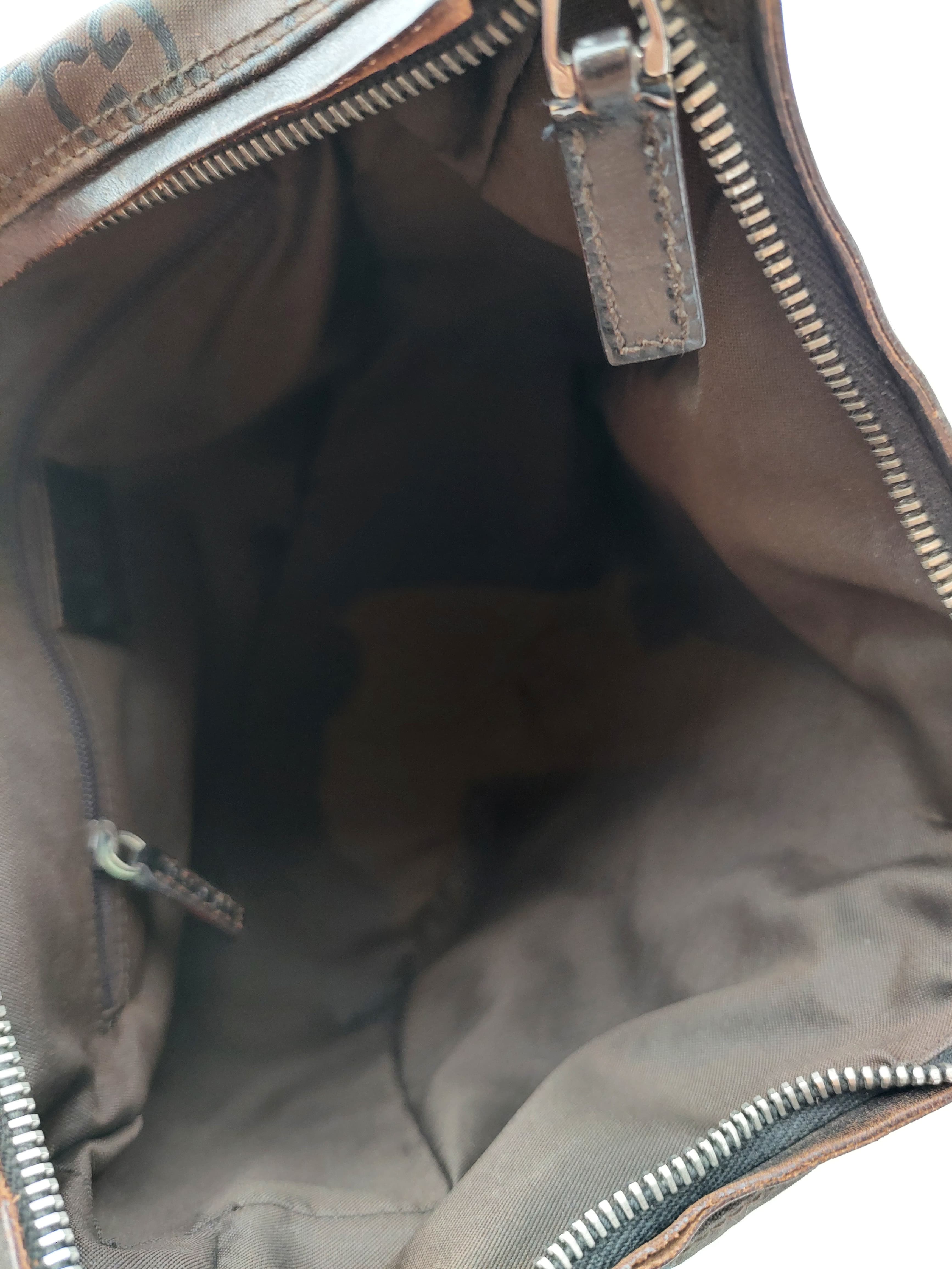Gucci Clasp Hobo brown