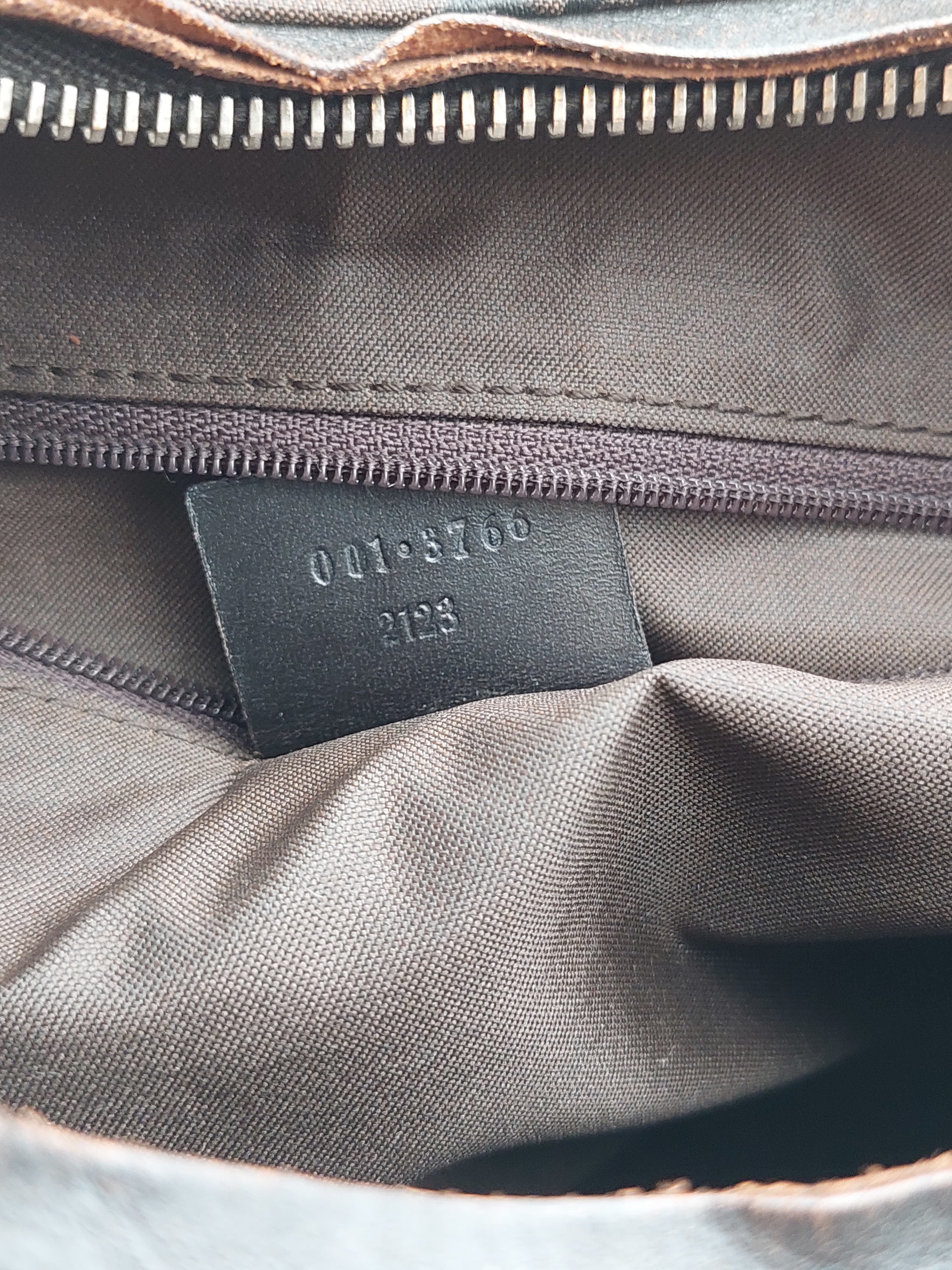 Gucci Clasp Hobo brown