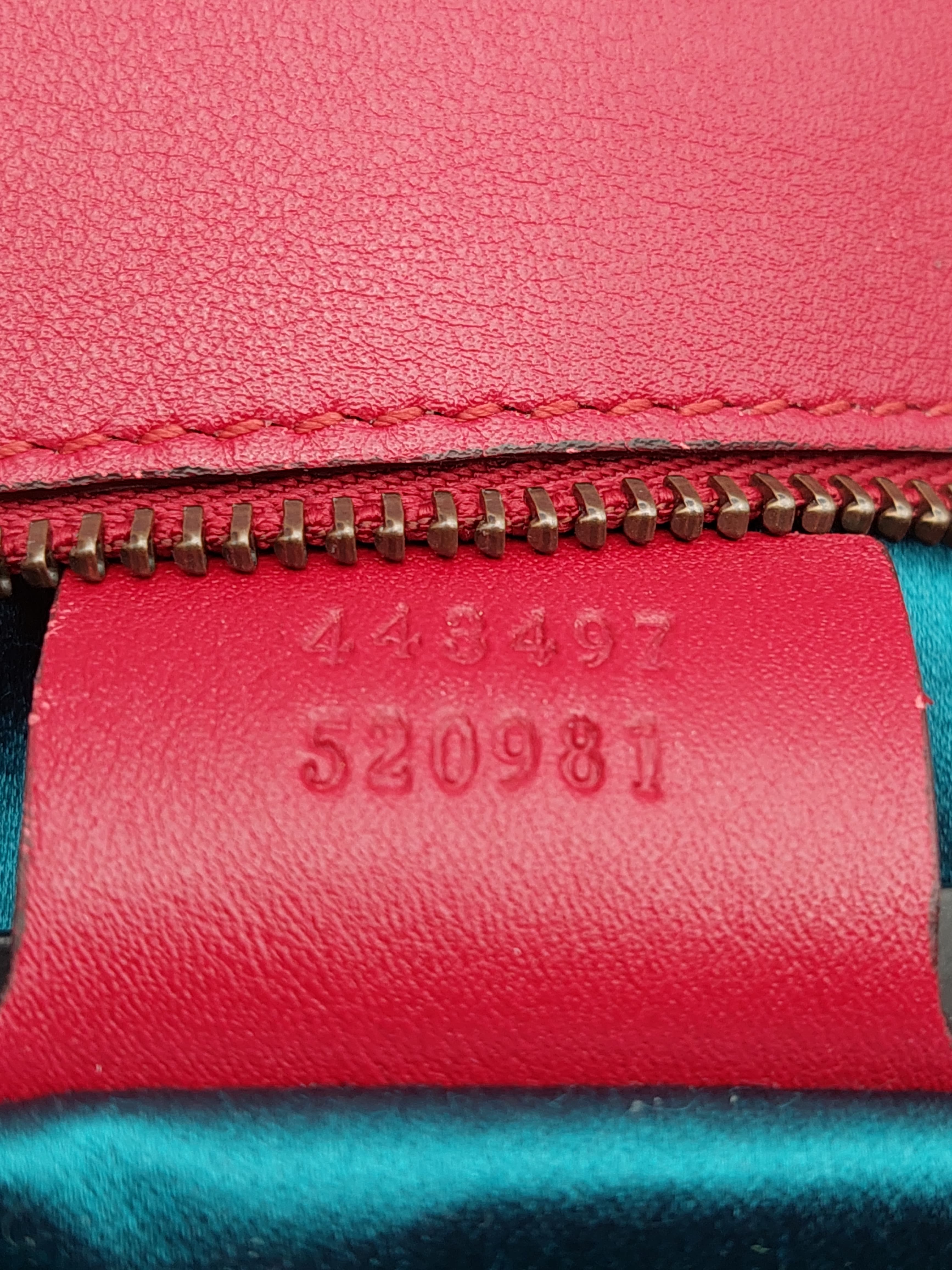 Gucci Marmont velvet red