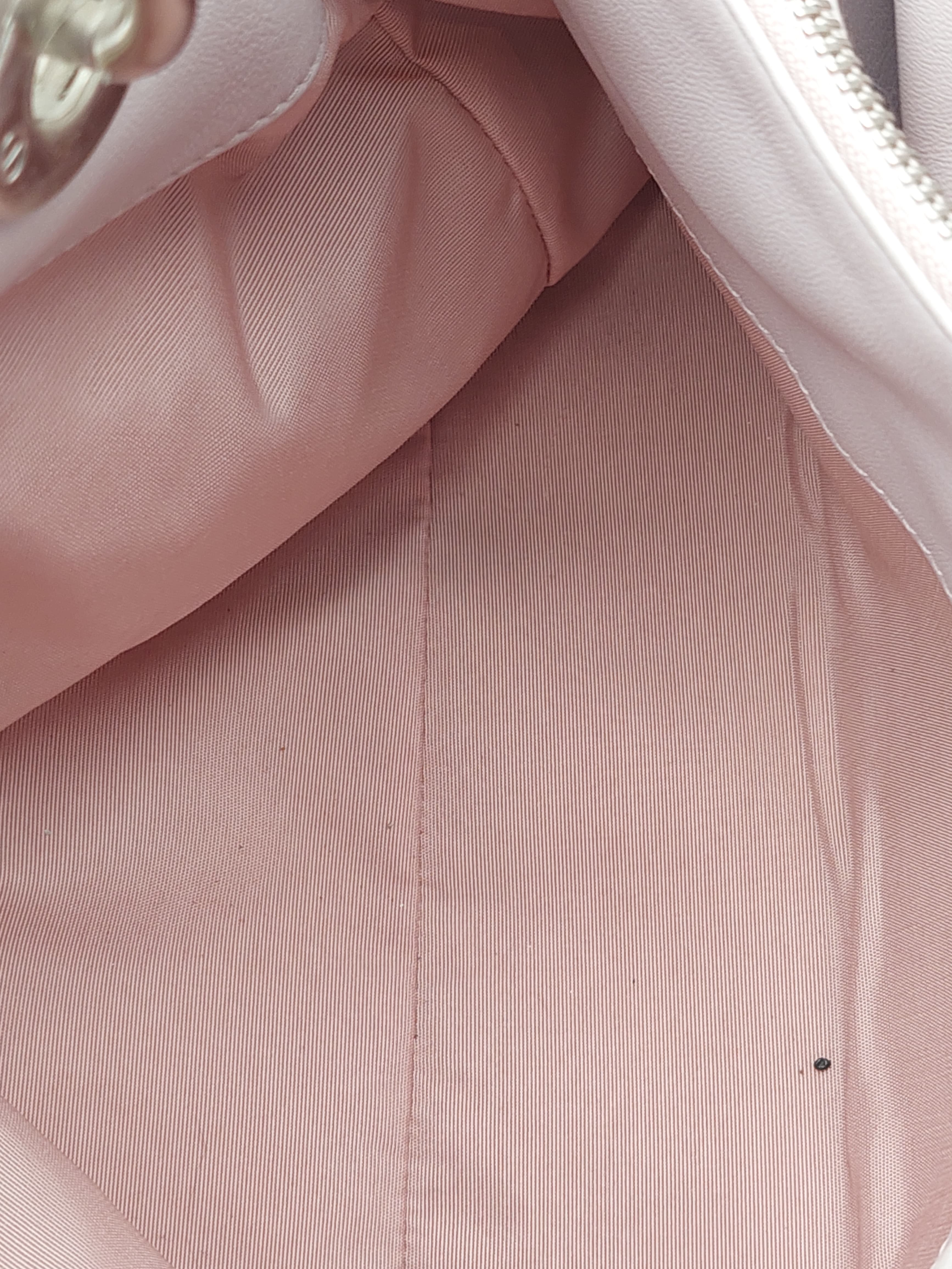 Dior Blush Pink Cannage Leather Grand Polochon