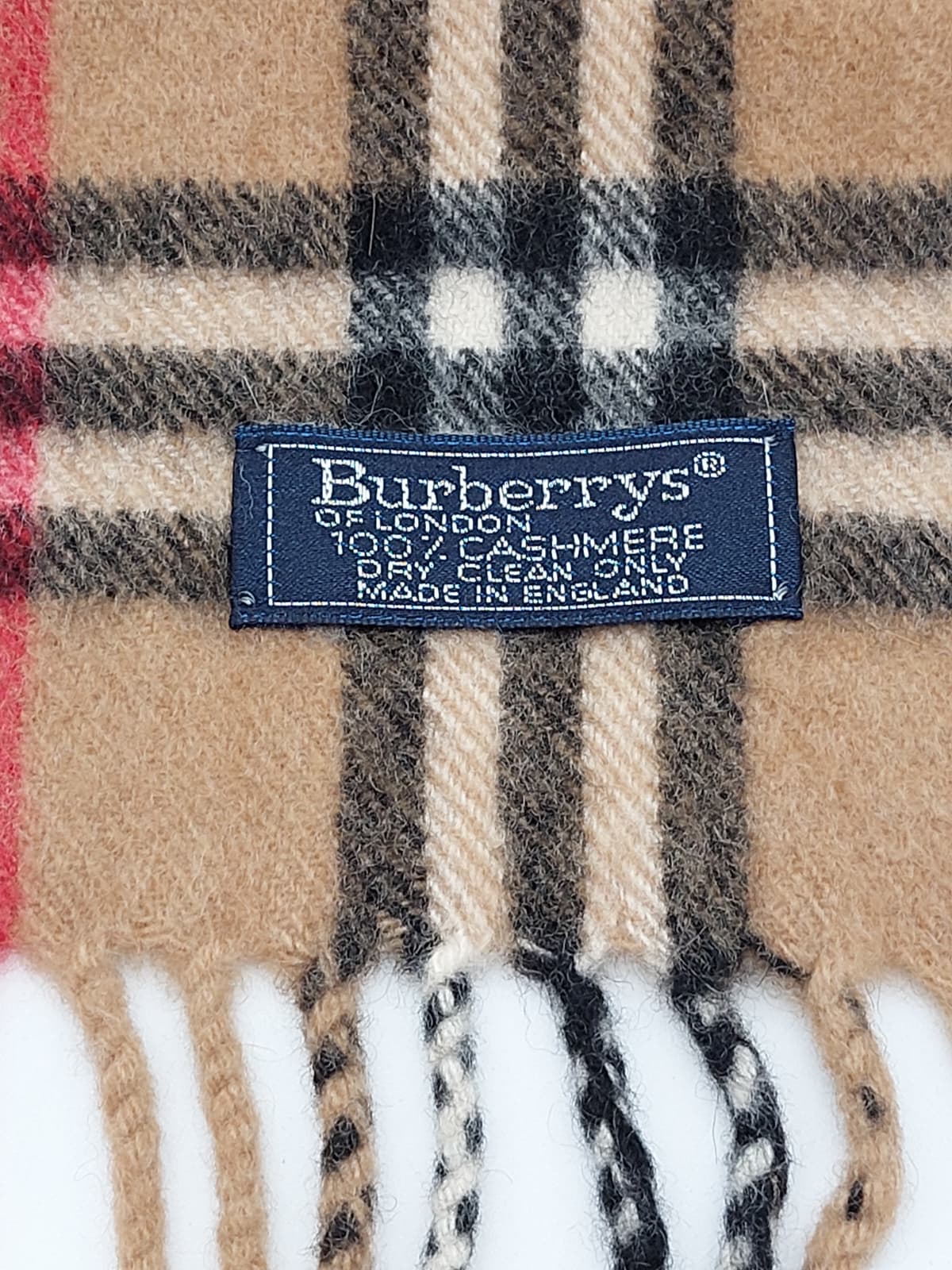 Burberry Lamb Wool Scarf