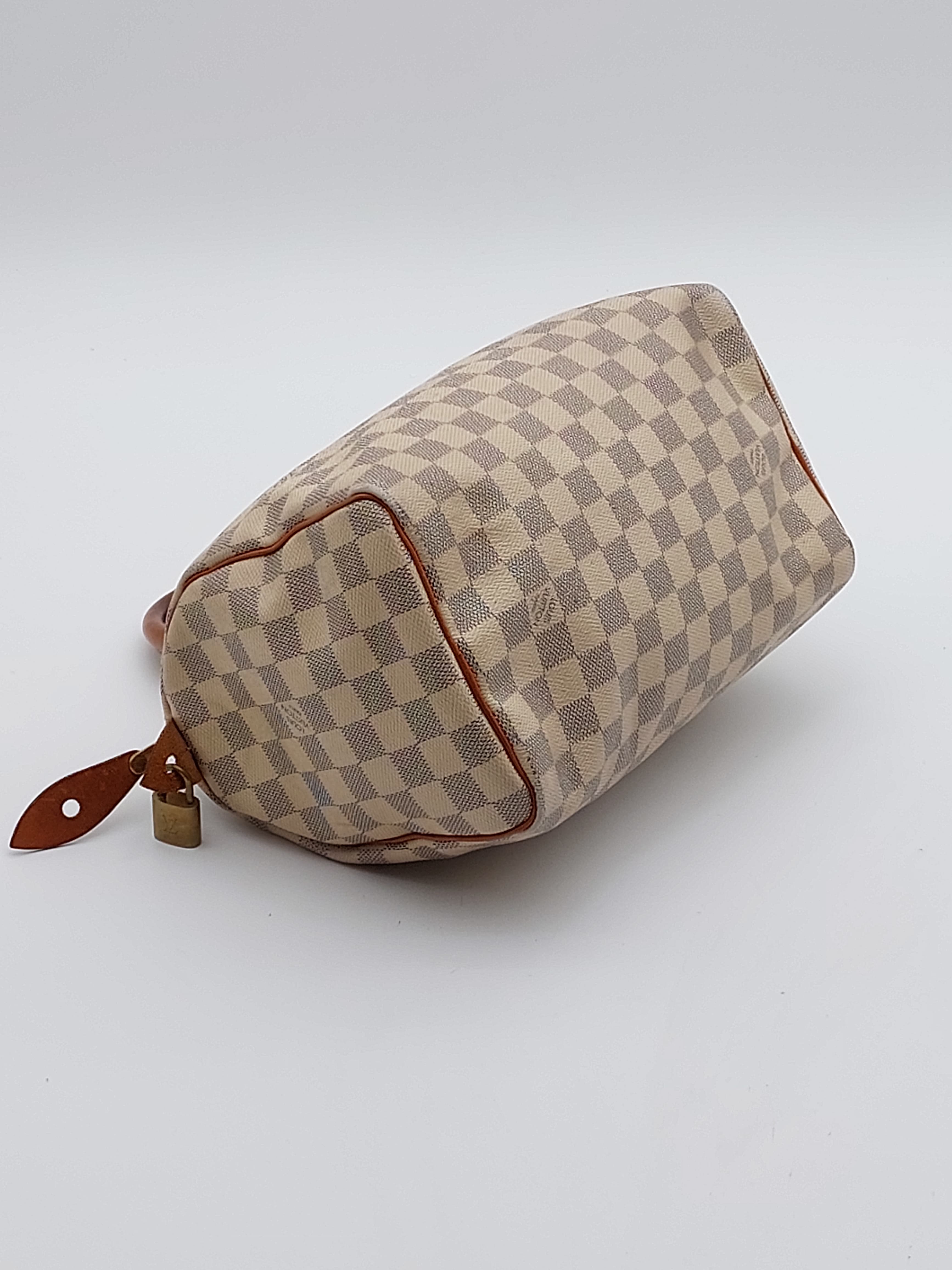 Speedy 25 Damier Azur
