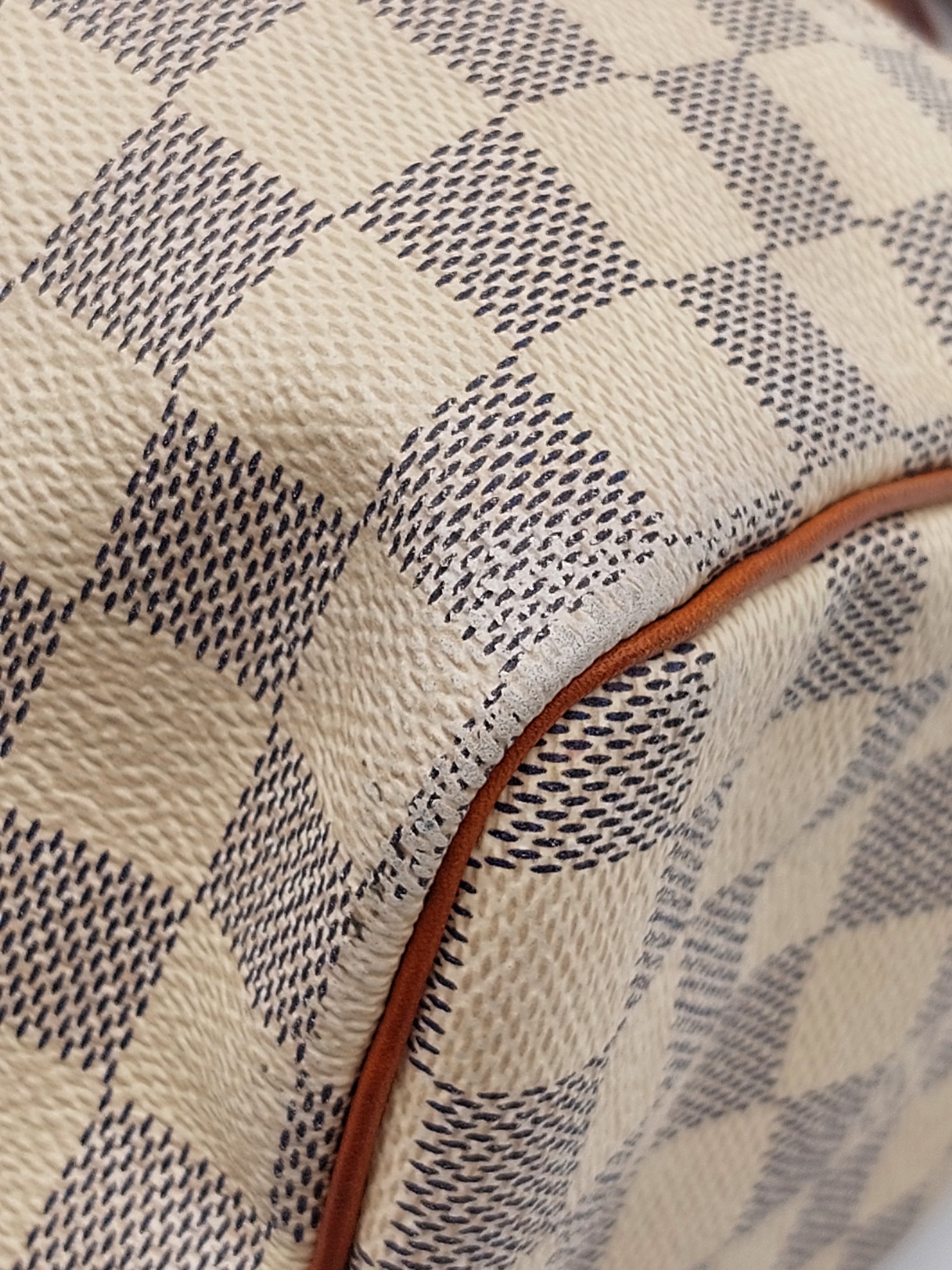 Speedy 25 Damier Azur