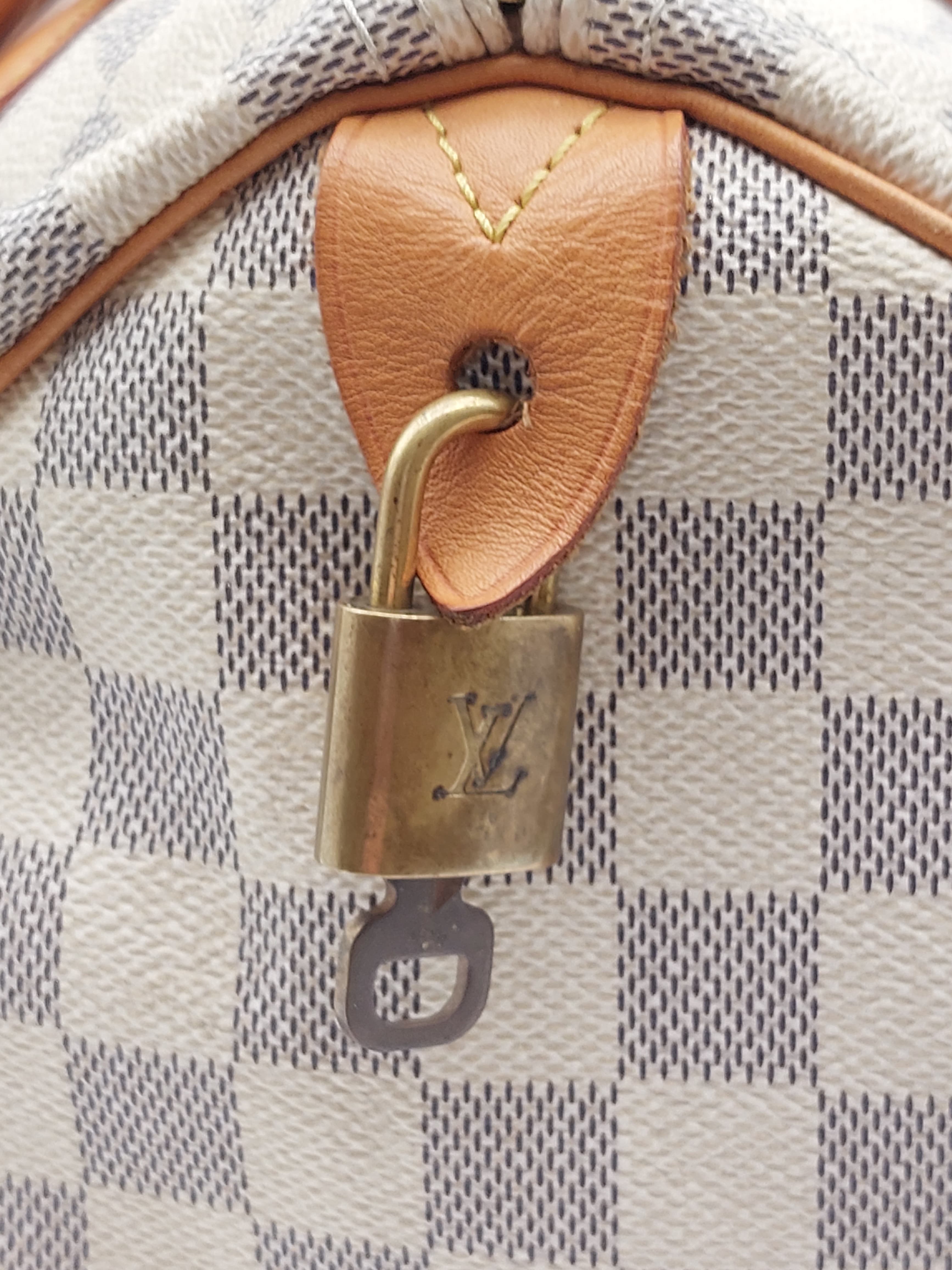 Speedy 30 Damier Azur