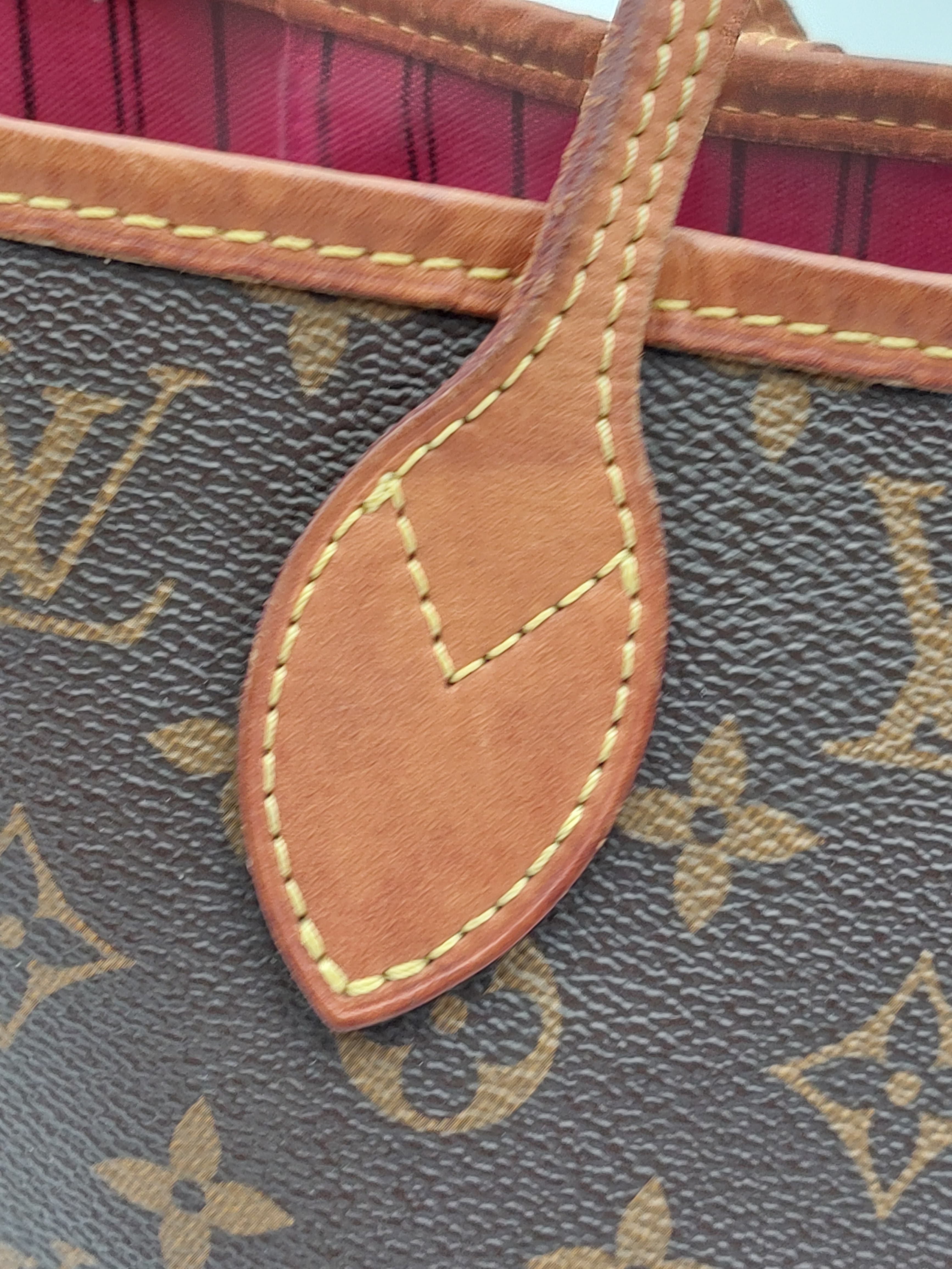 Neverfull MM Fuchsia