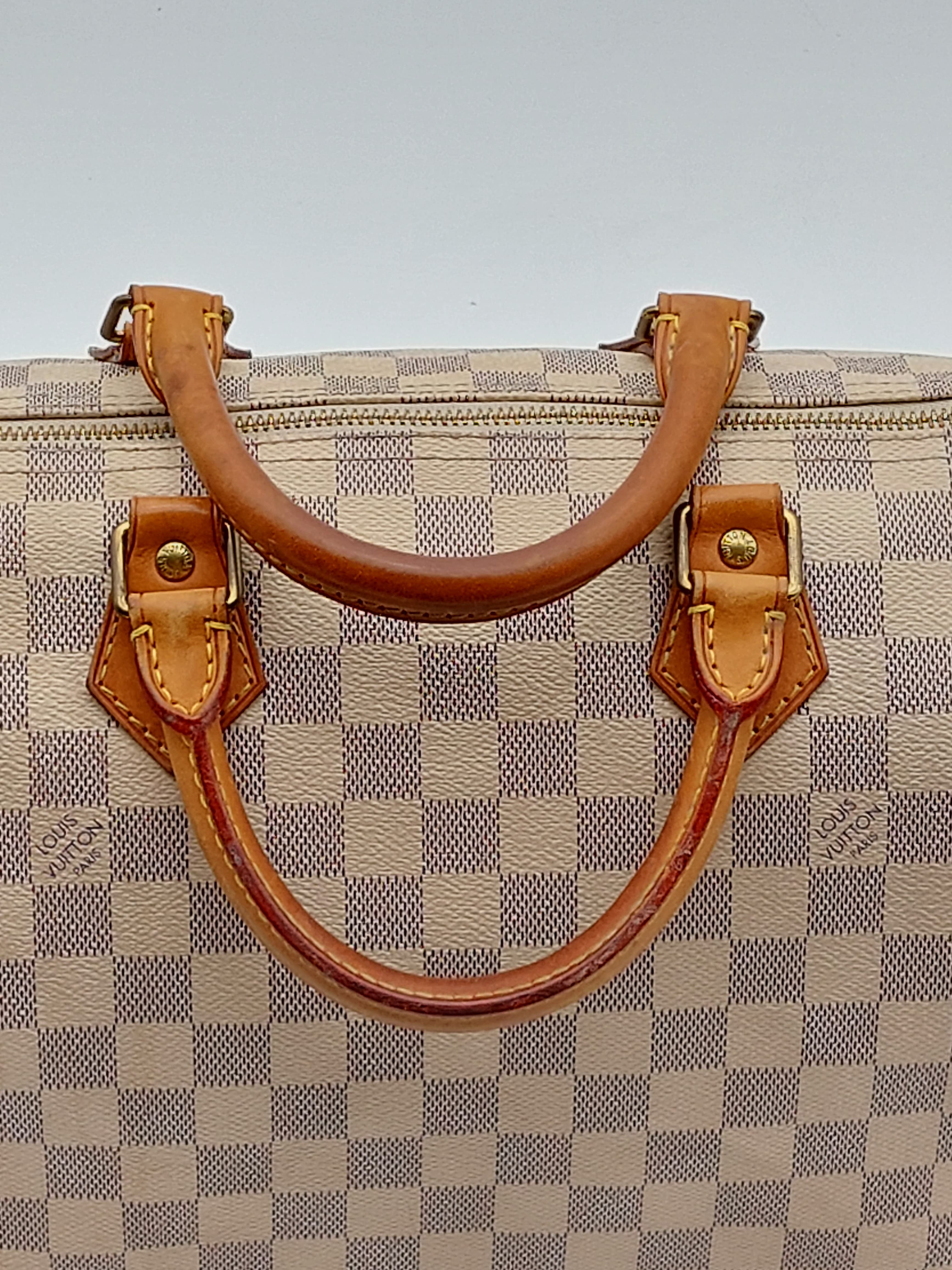Speedy 30 Damier Azur