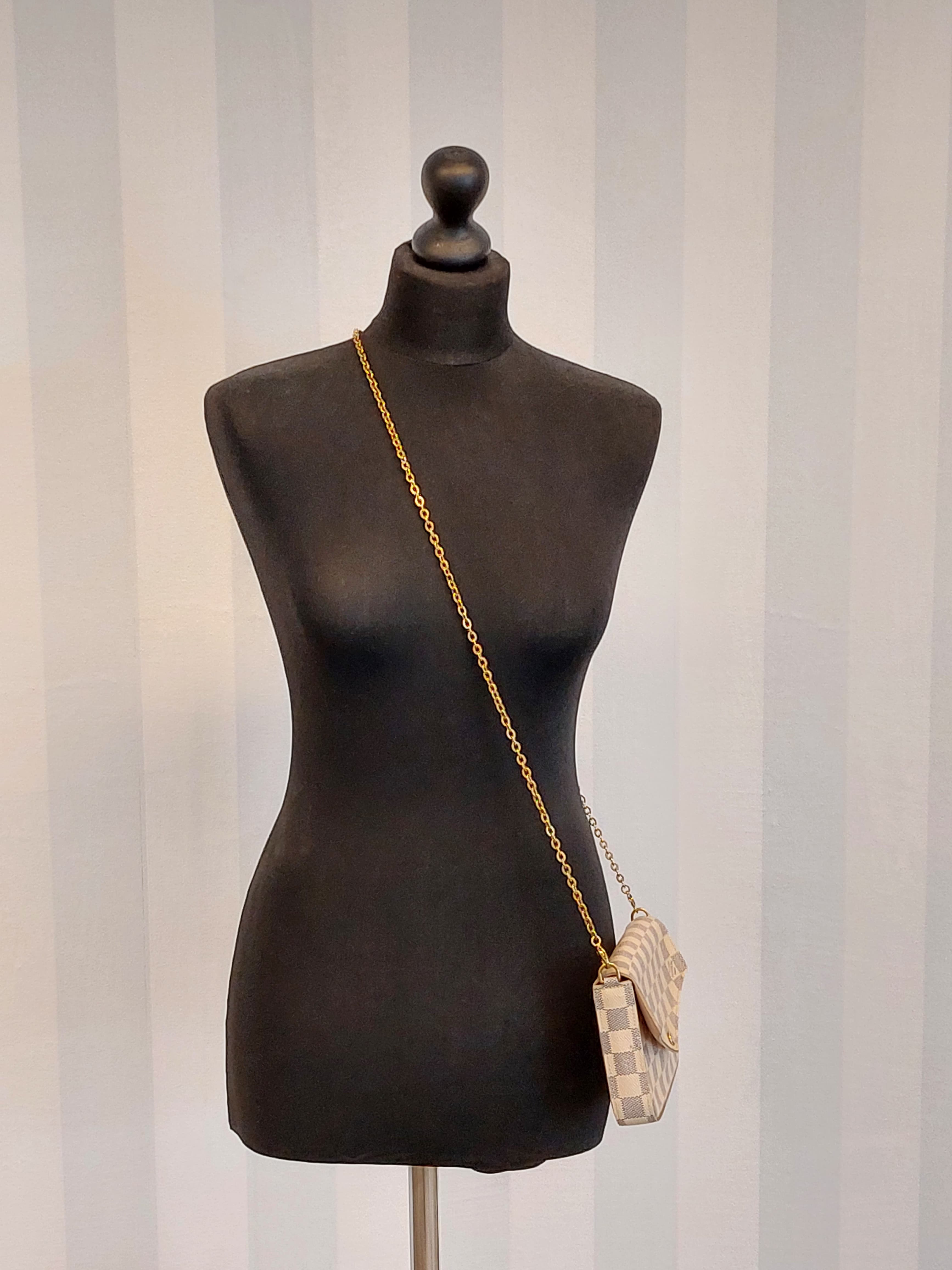 Félicie Pochette Damier Azur