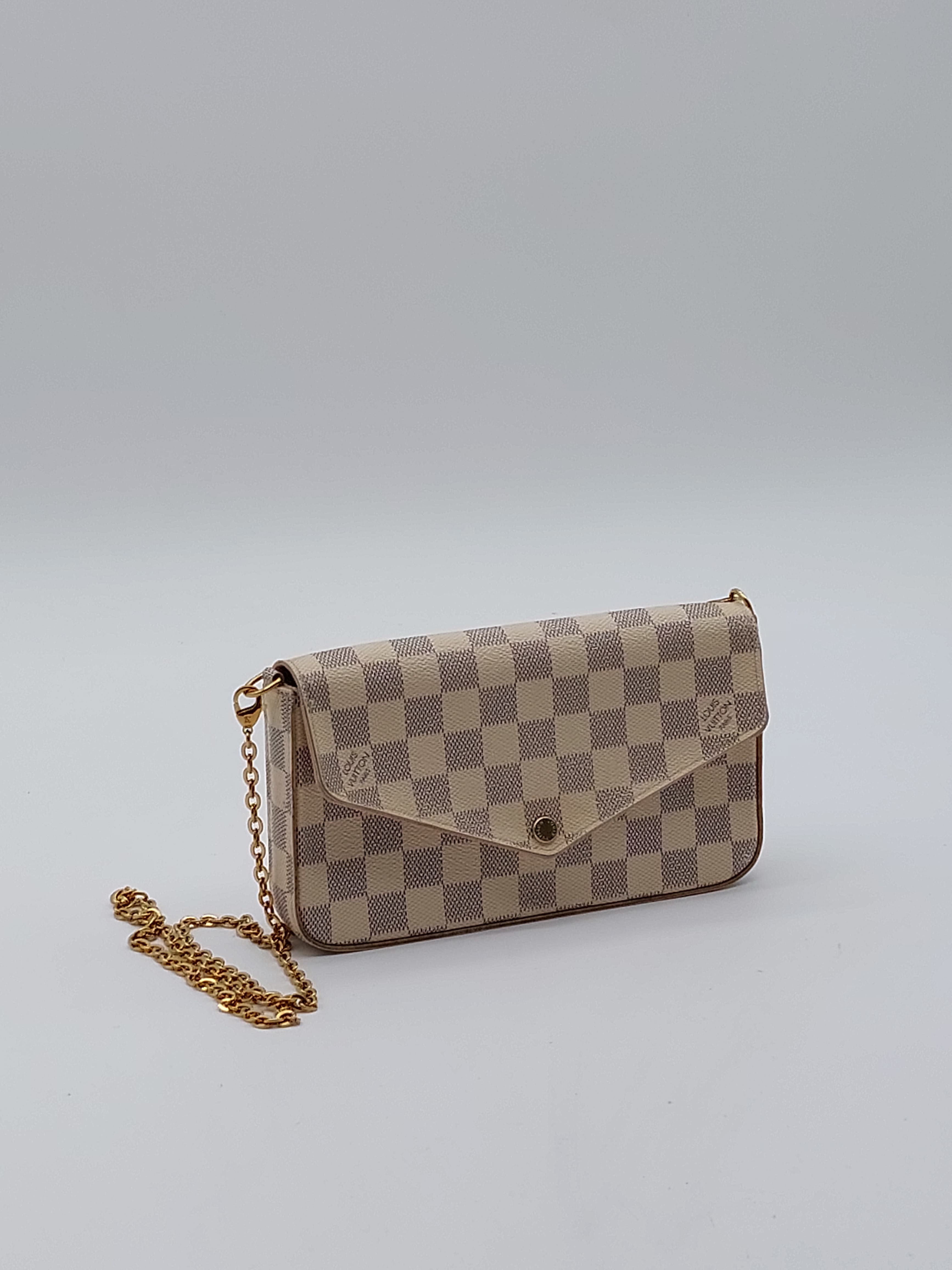 Félicie Pochette Damier Azur
