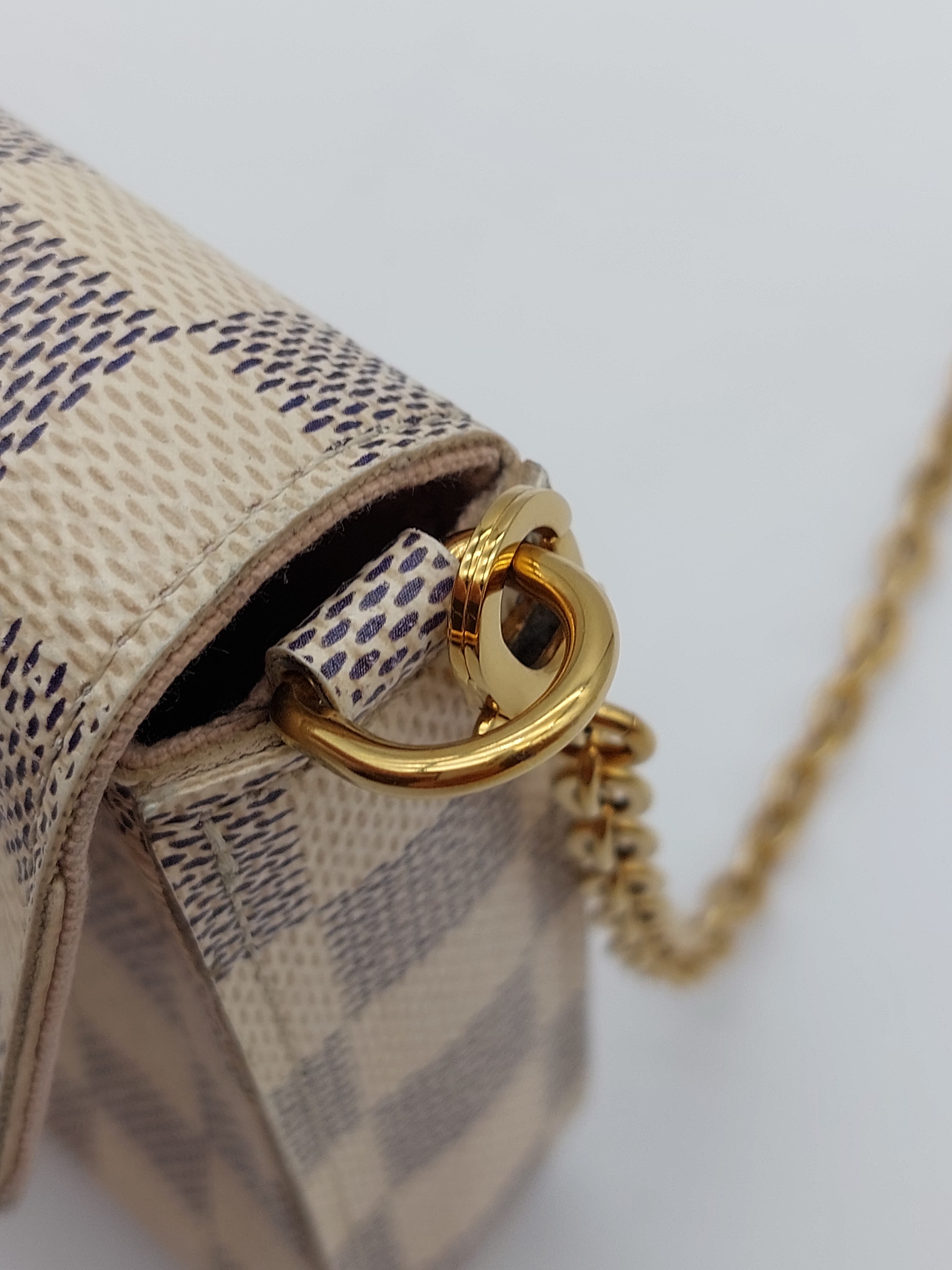 Félicie Pochette Damier Azur
