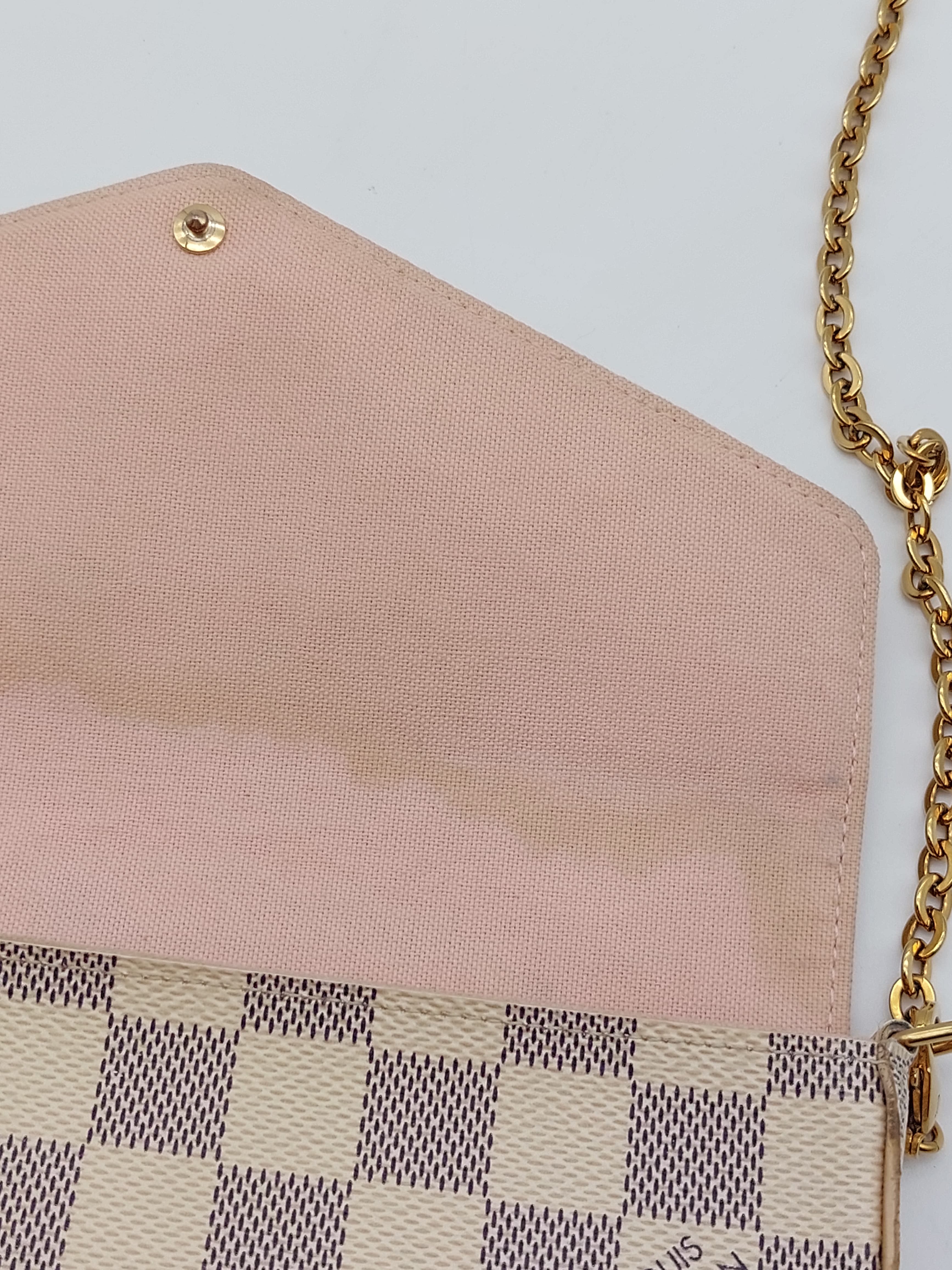 Félicie Pochette Damier Azur