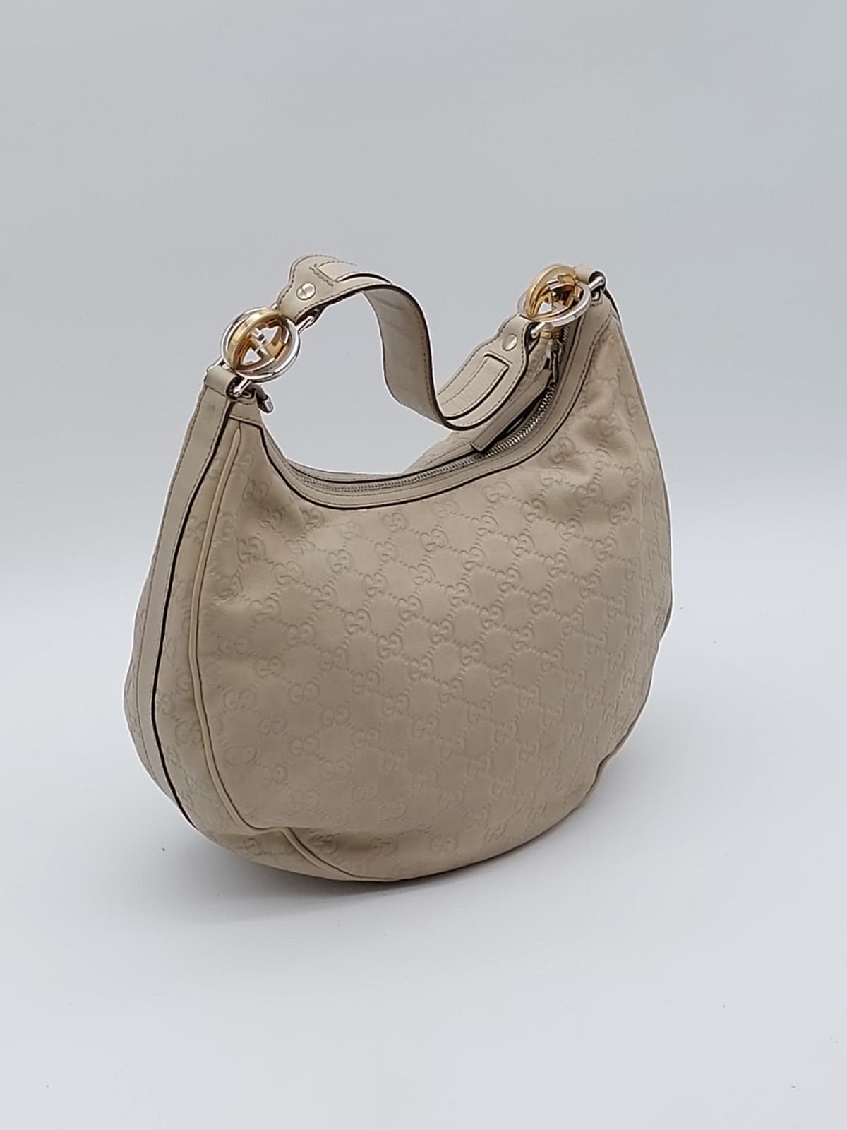 Guccissima GG Twins Hobo