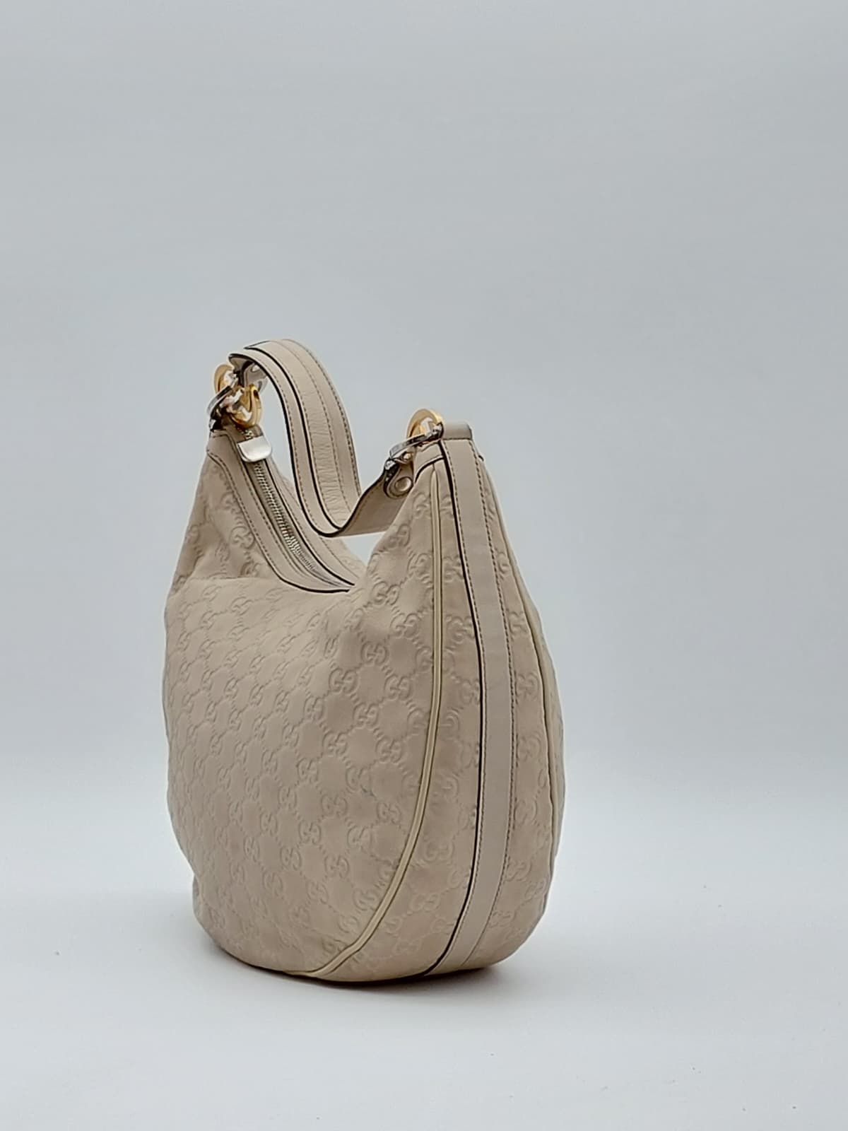 Guccissima GG Twins Hobo
