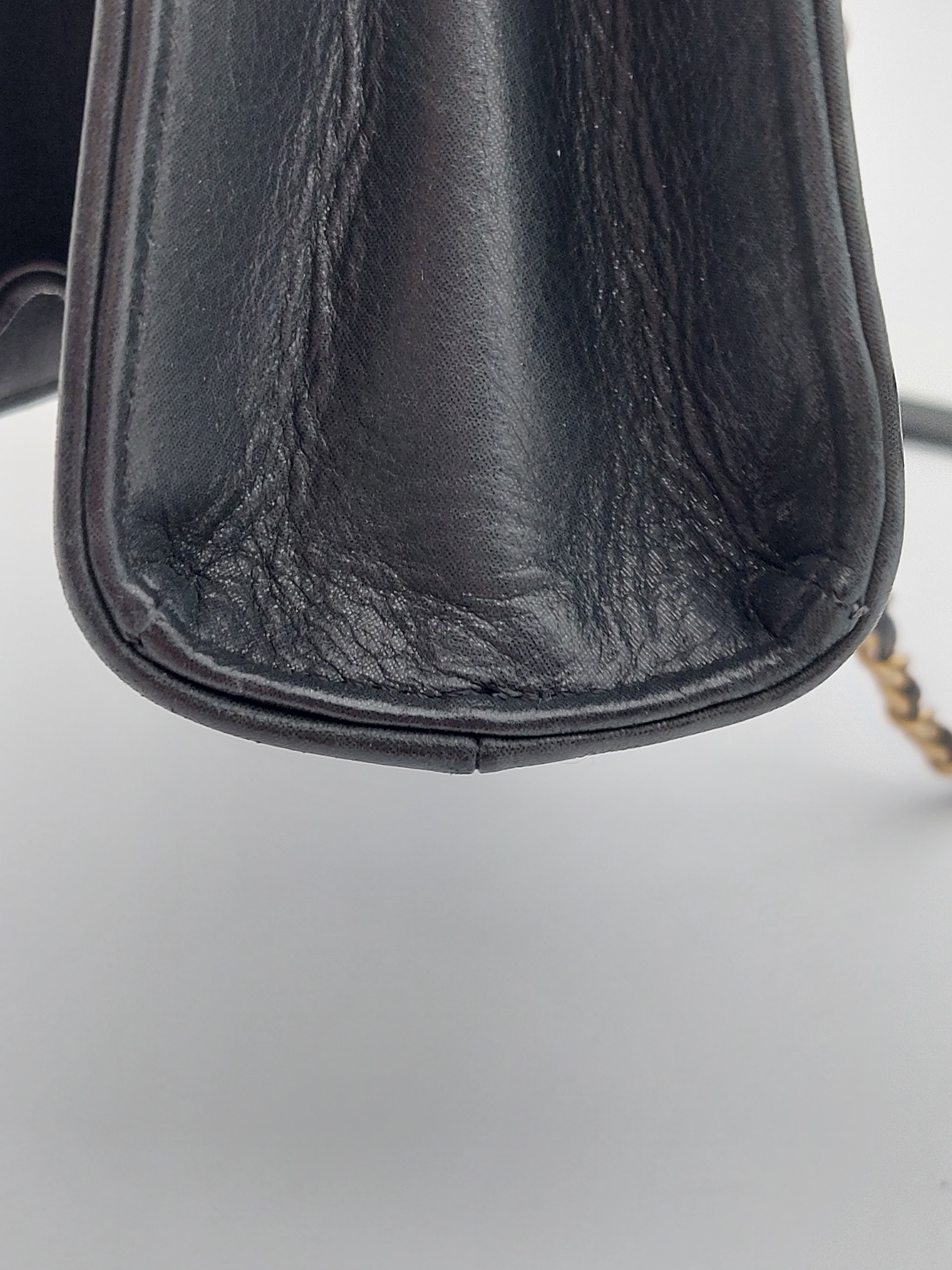 Quilted lambskin shoulderbag