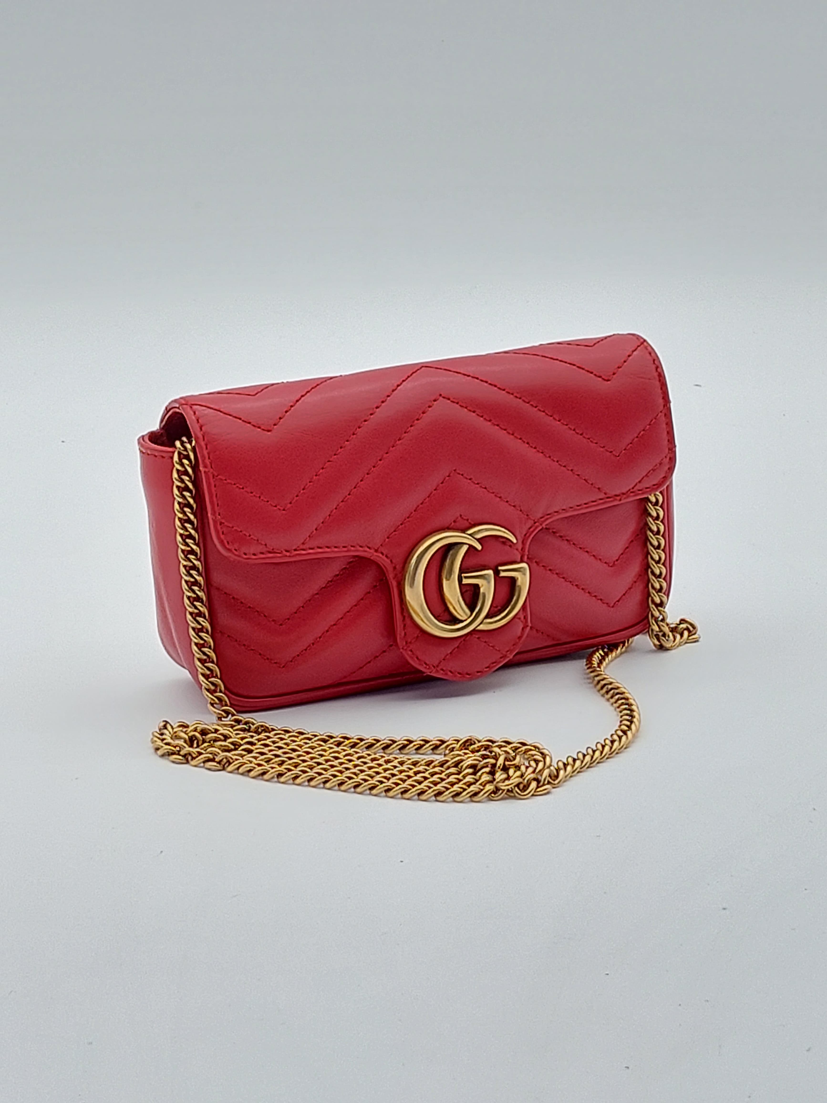 Calfskin Matelasse Super Mini Marmont