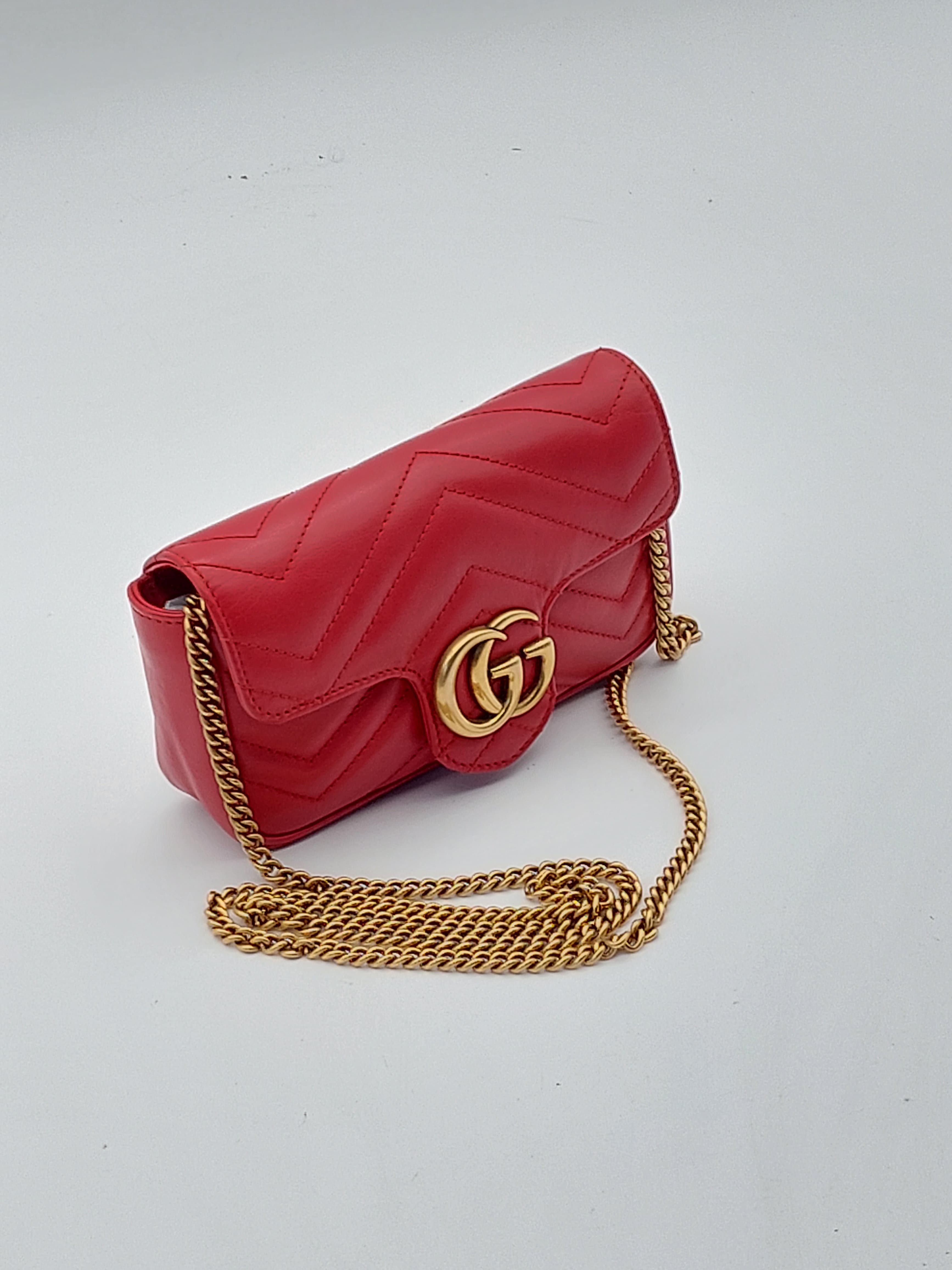 Calfskin Matelasse Super Mini Marmont