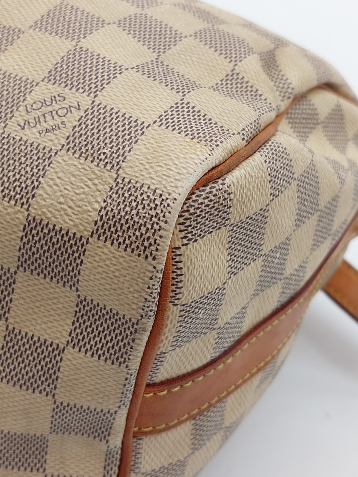 Speedy 25 Bandouliere Damier Azur