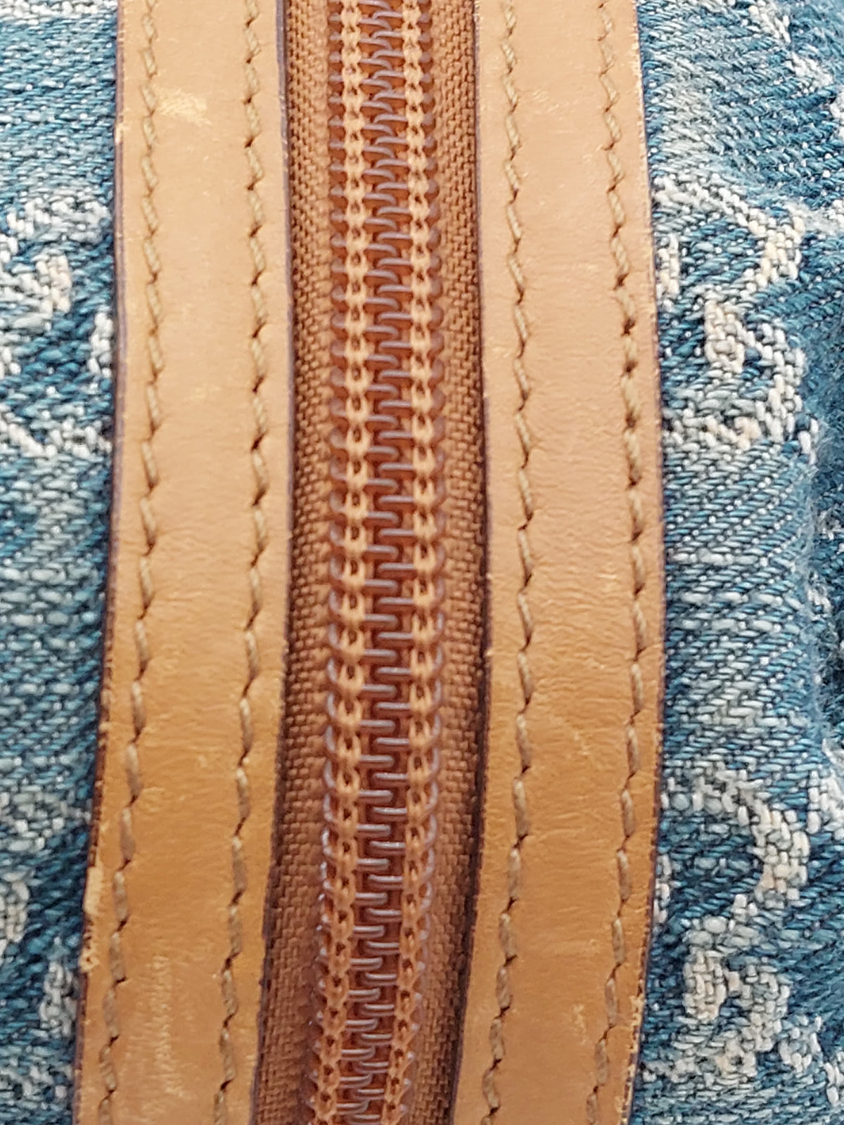 Denim Cosmetic Pouch
