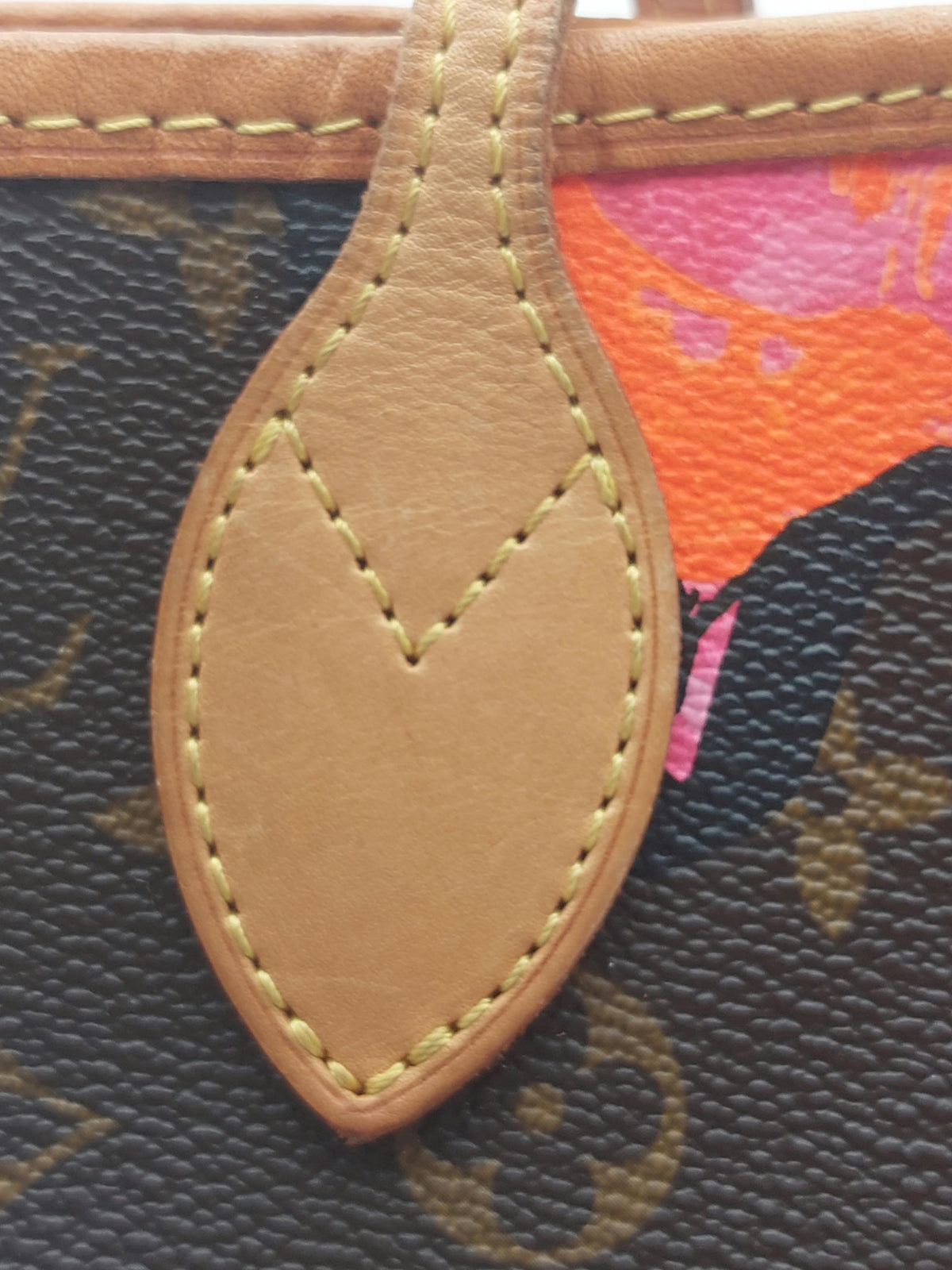 Neverfull MM Monogram Roses Stephen Sprouse limited edition